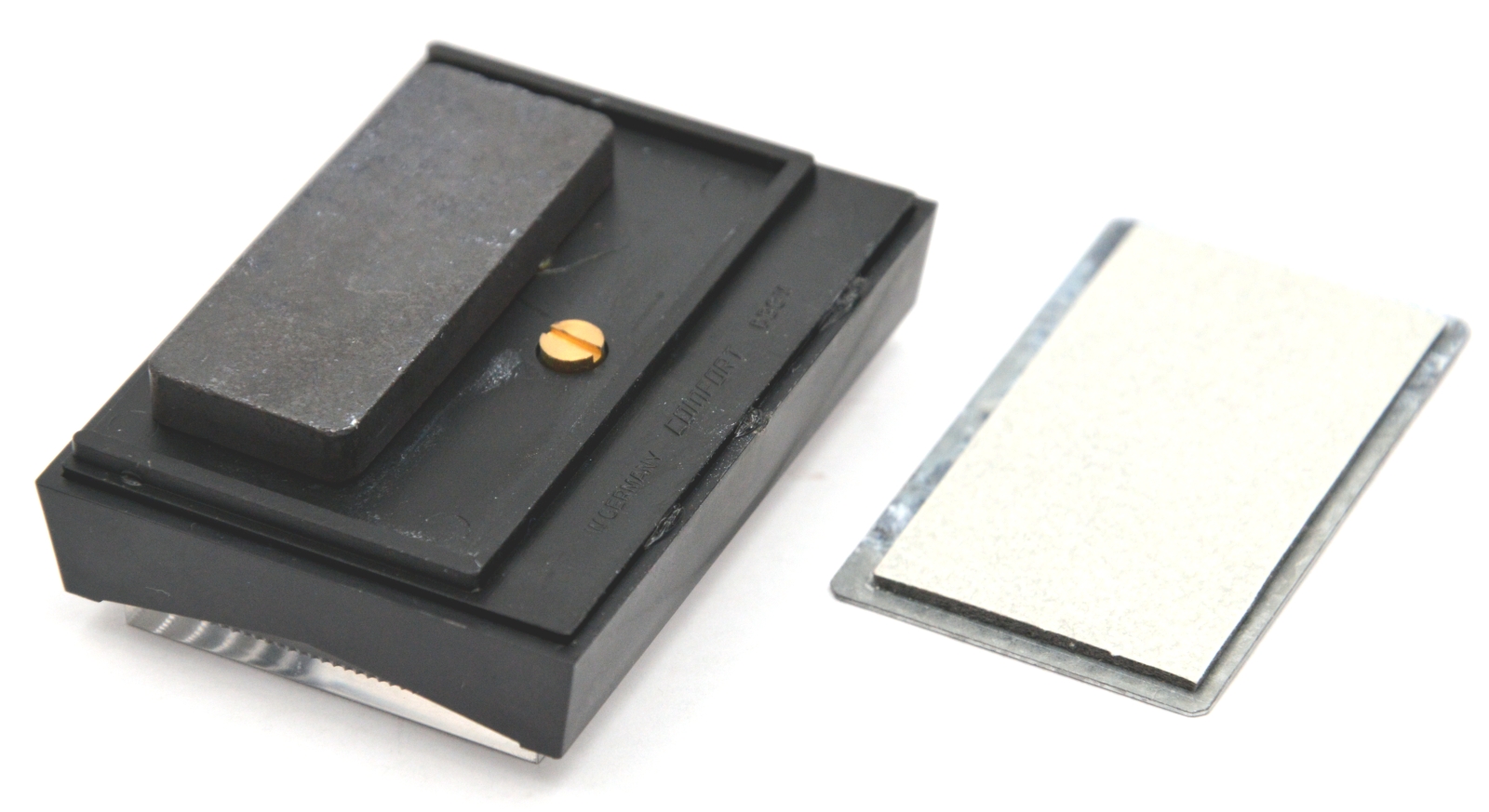 Auto Bimetall Thermometer 5 x 4 cm mit Reliefskala