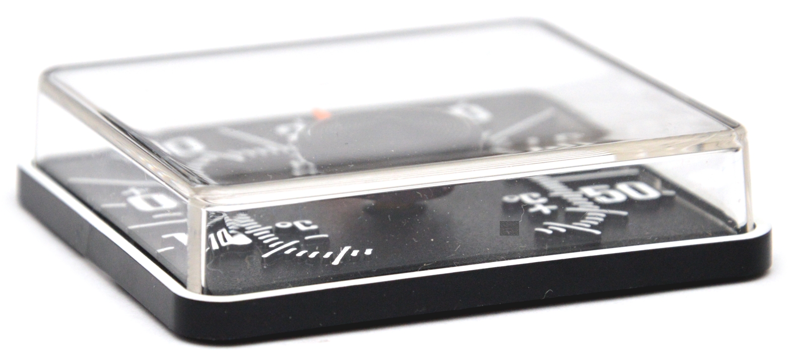 Auto Bimetall Thermometer 5 x 5 cm mit Reliefskala