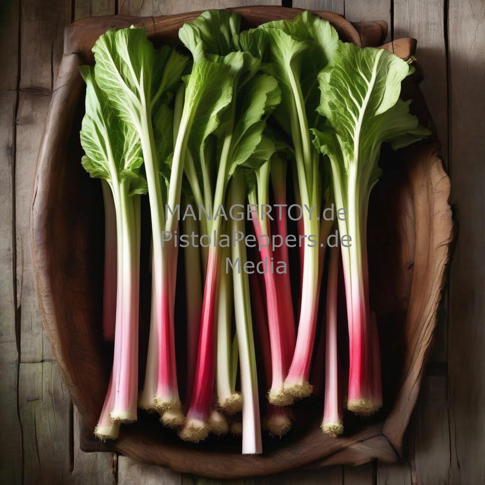 Rhabarber Bäumchen 3er Set