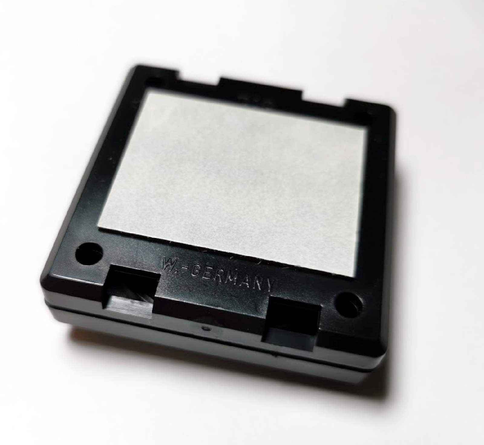 Bimetall Thermometer 4,8 x 4,8 cm konvex