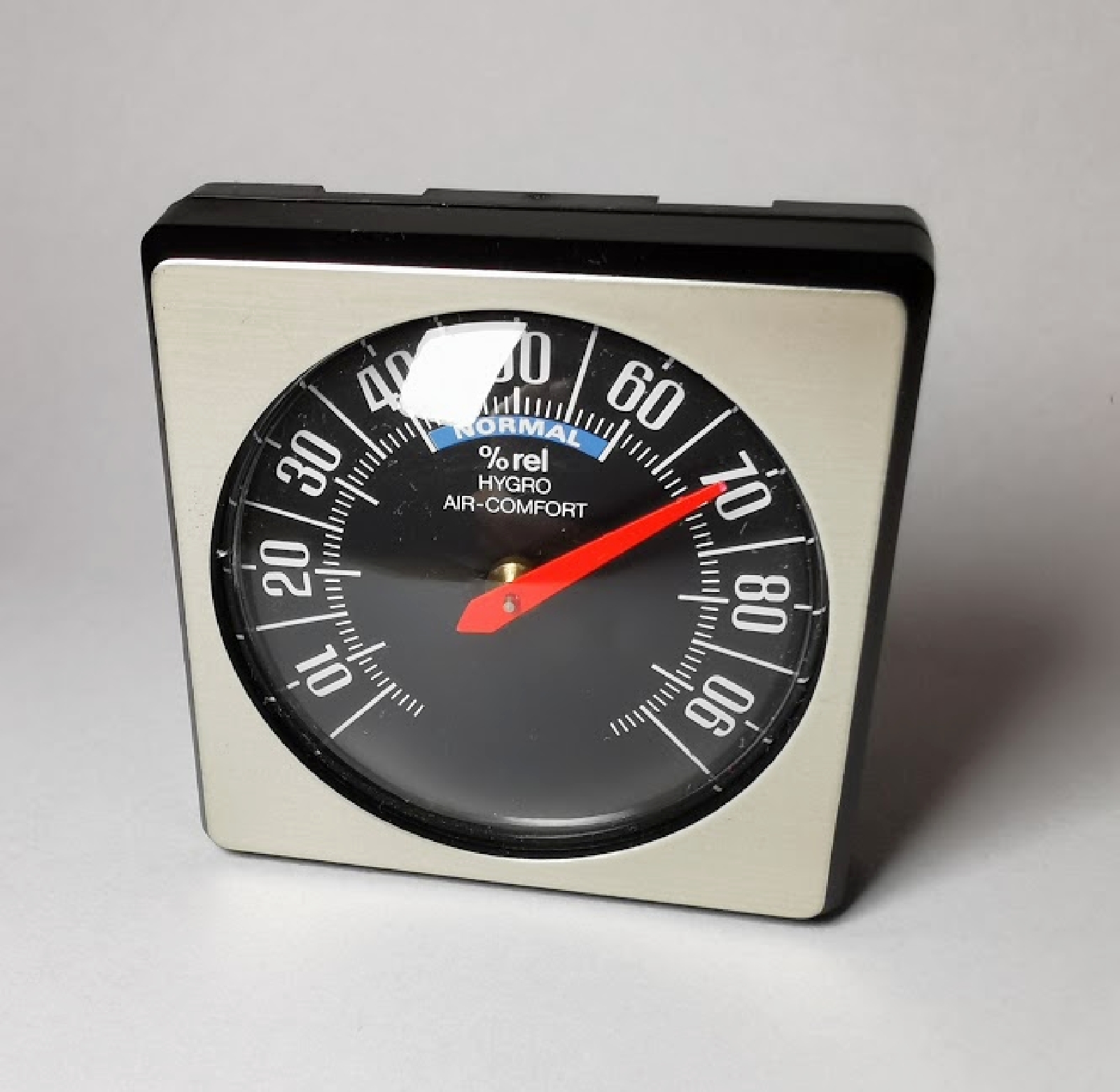 Bimetall Hygrometer 4,8 x 4,8 cm konvex