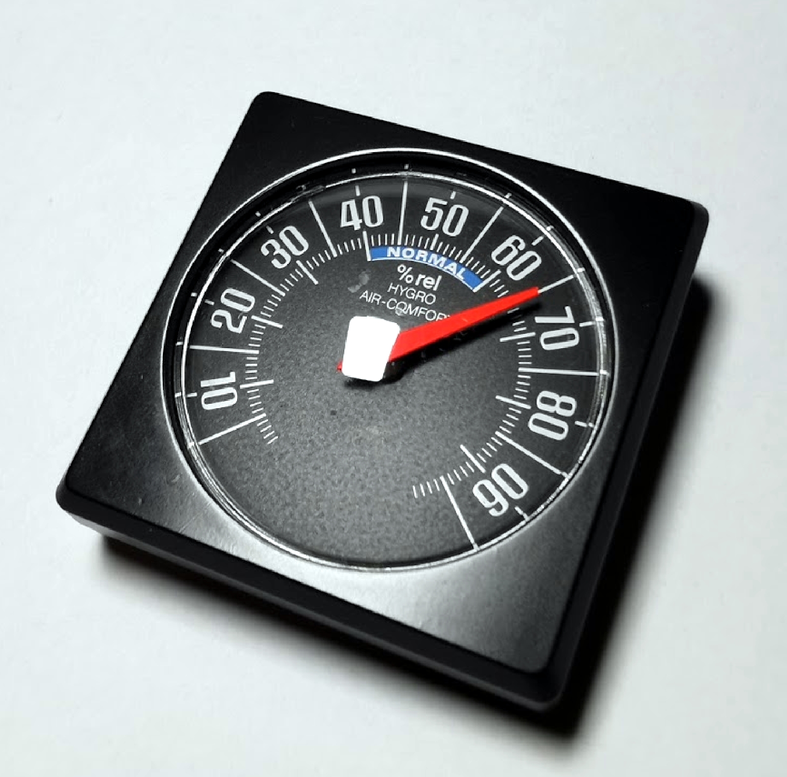 Bimetall Hygrometer 4,8 x 4,8 cm konvex