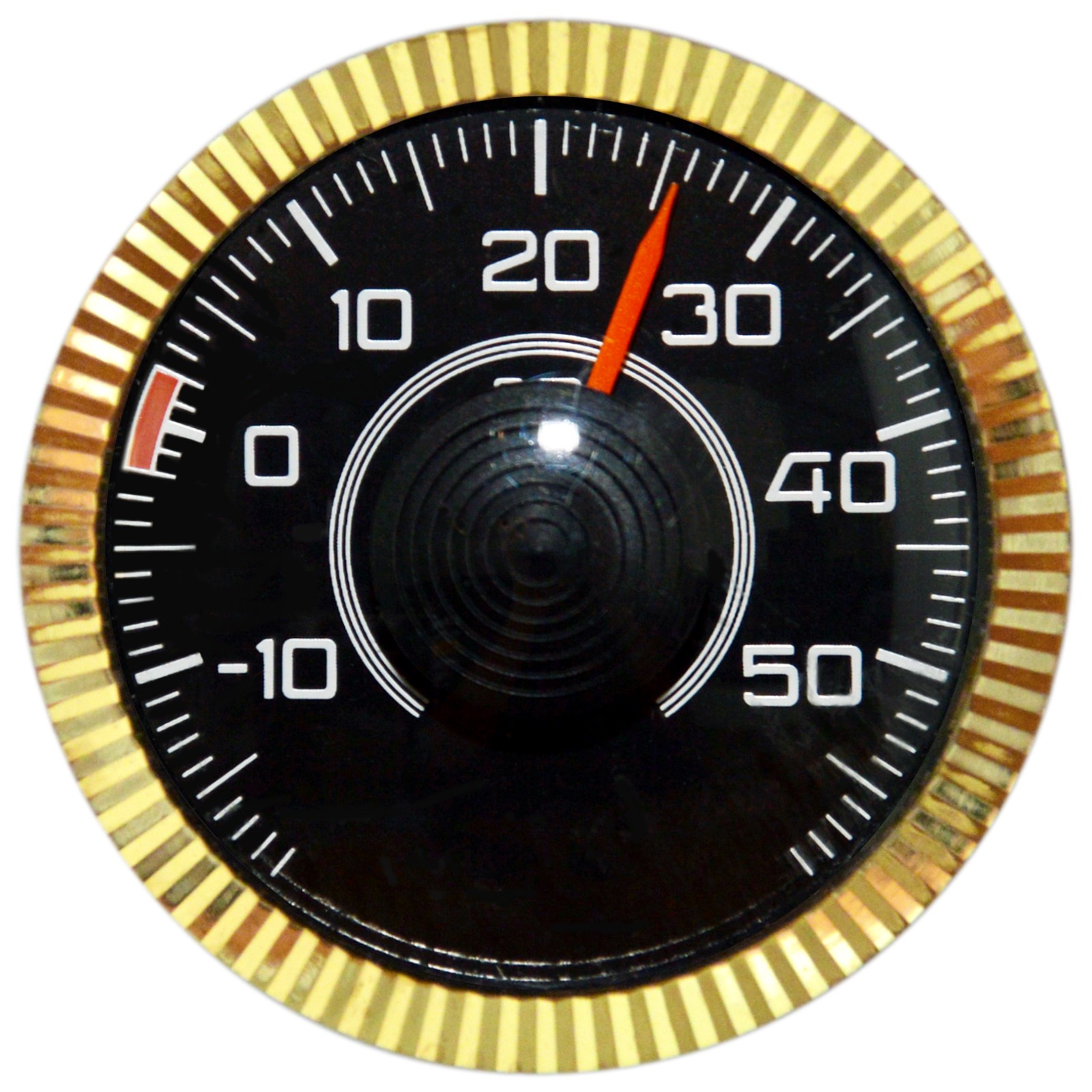 Auto Bimetall Thermometer 4,4 cm mit Magnethalter