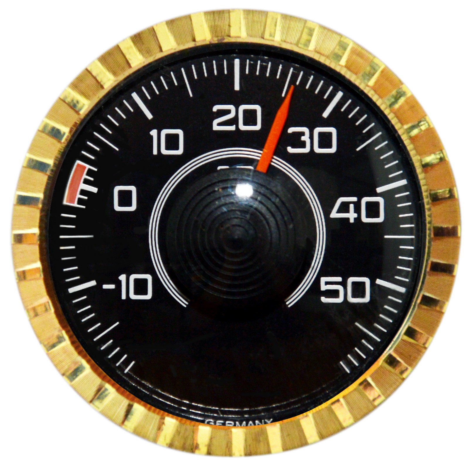 Auto Bimetall Thermometer 4,4 cm mit Magnethalter