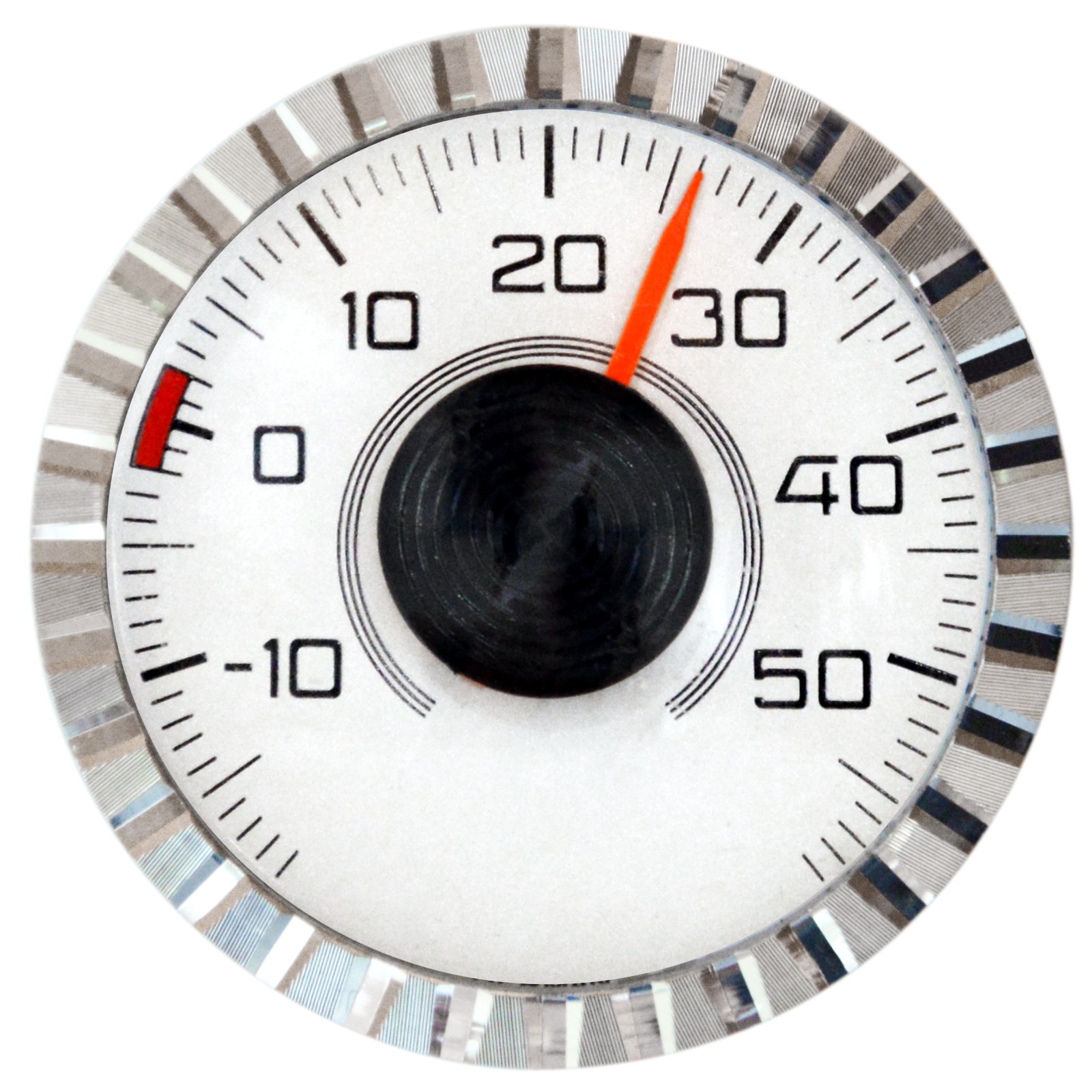 Auto Bimetall Thermometer 4,4 cm mit Magnethalter