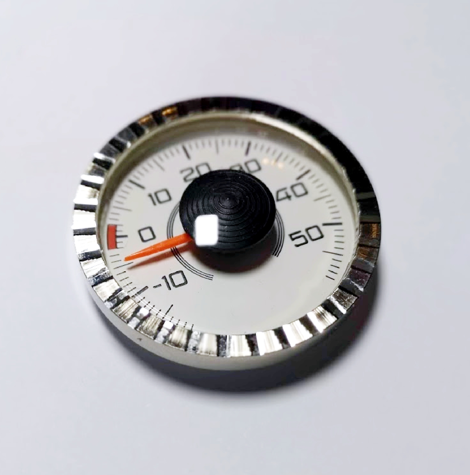 Auto Bimetall Thermometer 4,4 cm mit Magnethalter