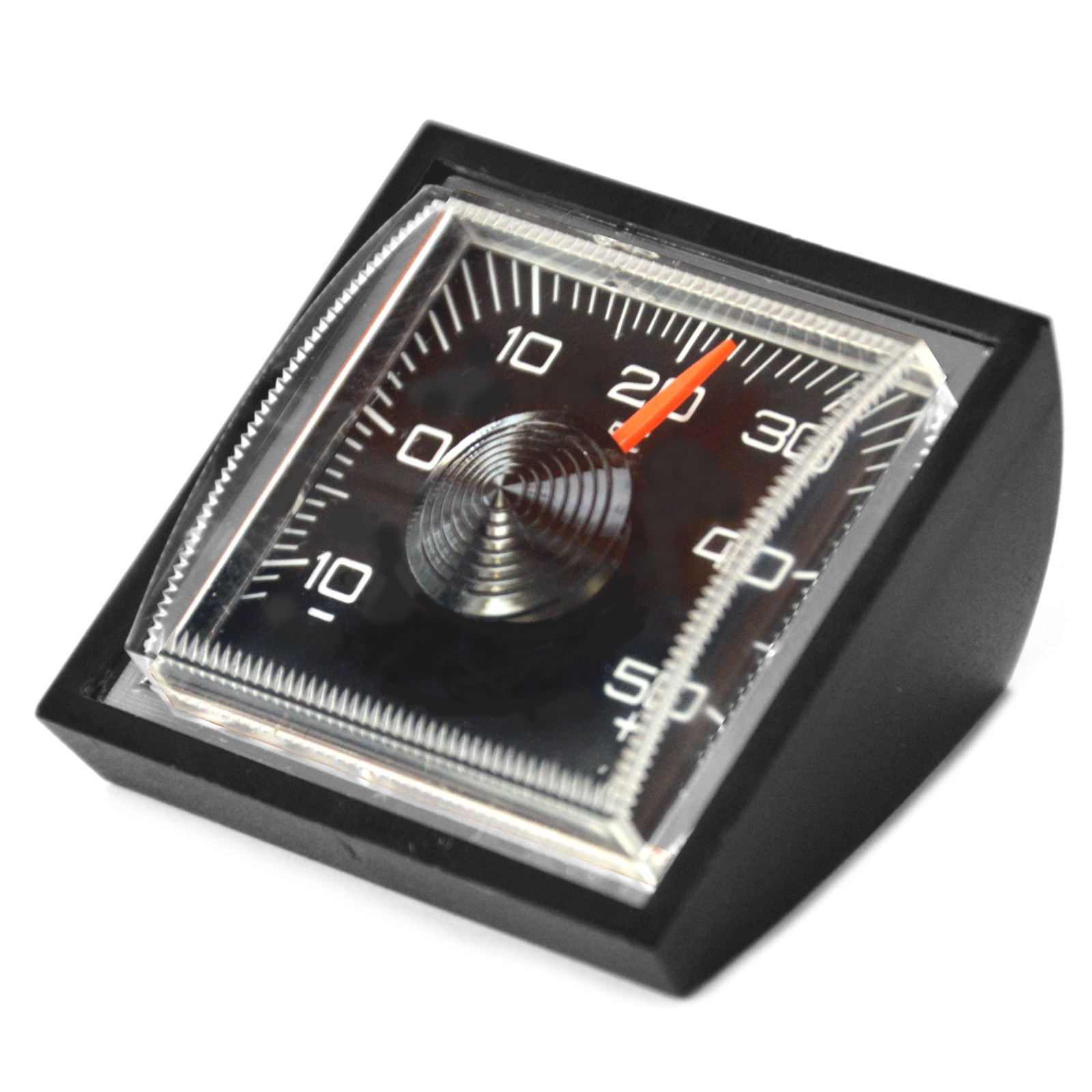 Auto Bimetall Thermometer 4,5 x 4,2 cm mit Magnethalter