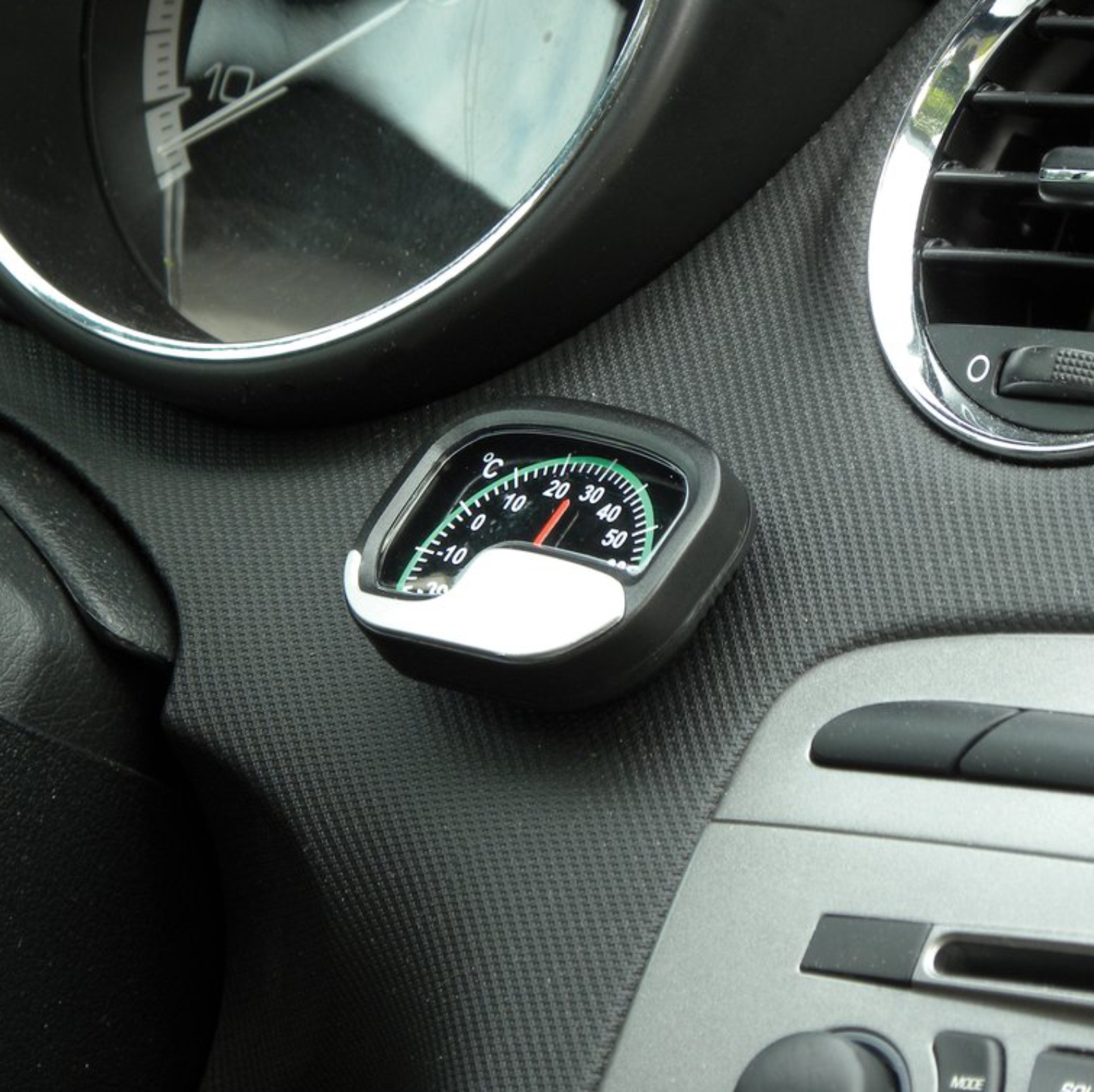 Auto Bimetall Thermometer 5,6 cm selbstklebend