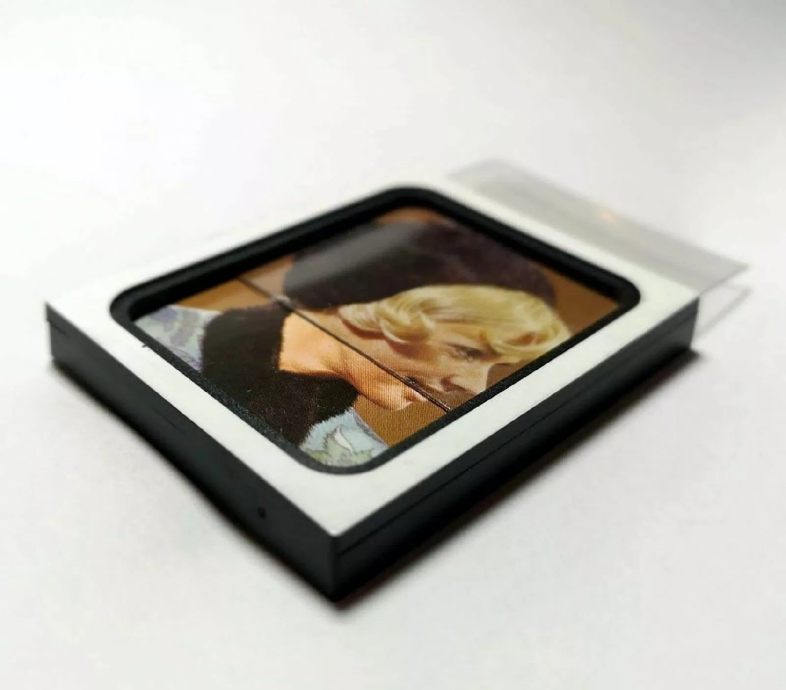 Bilderrahmen Fotorahmen weiß 5 x 4 cm selbstklebend