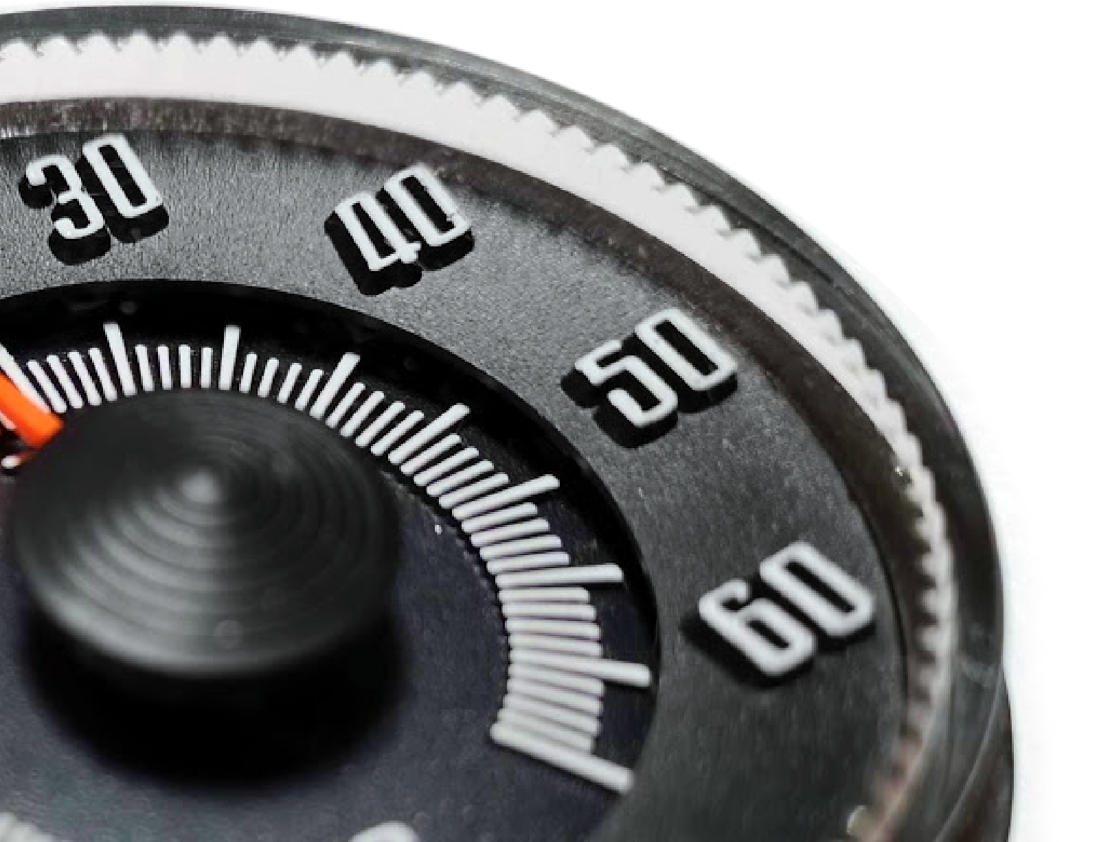 Auto Bimetall Thermometer silbergrau 5,6 cm selbstklebend