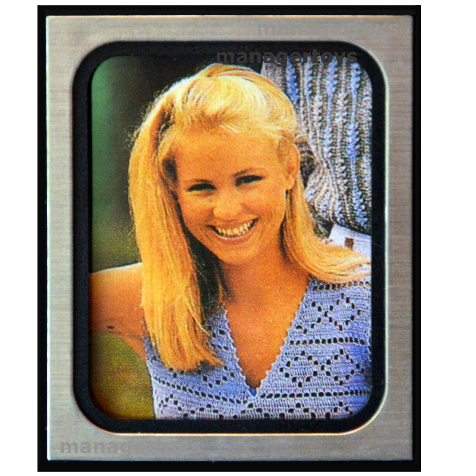 Bilderrahmen Fotorahmen silber 5 x 4 cm selbstklebend