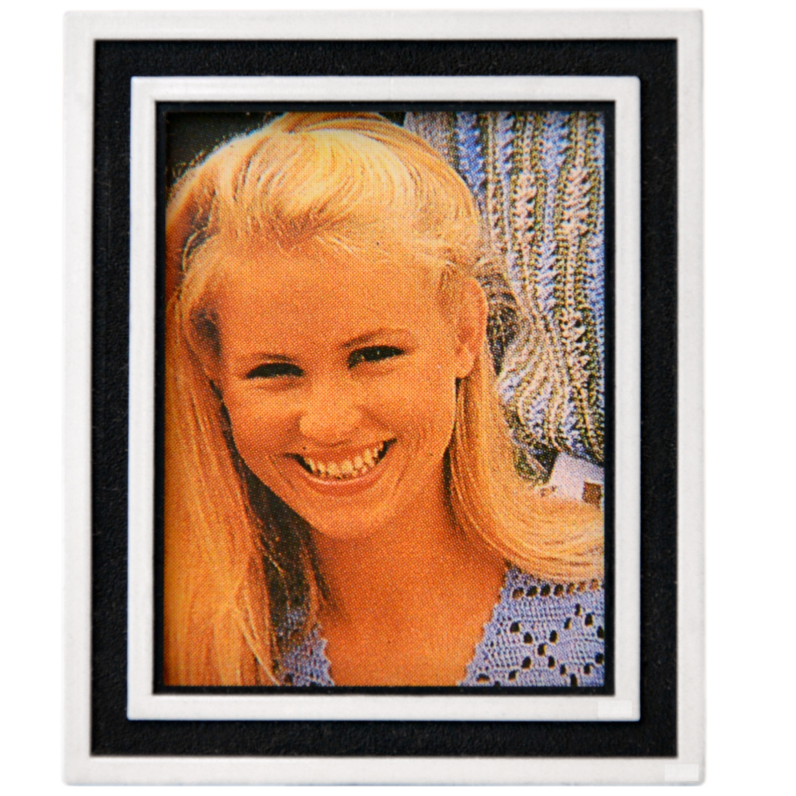 Bilderrahmen Fotorahmen weiß 5 x 4 cm selbstklebend