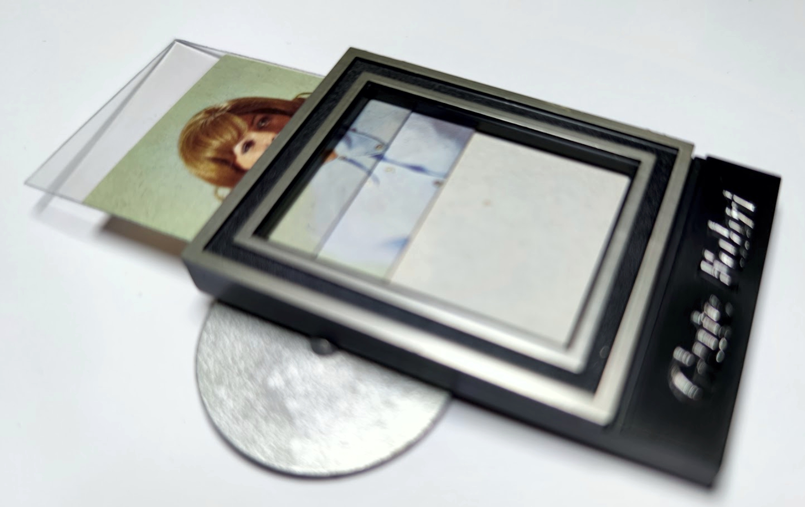 Bilderrahmen Fotorahmen silber 6 x 4 cm selbstklebend