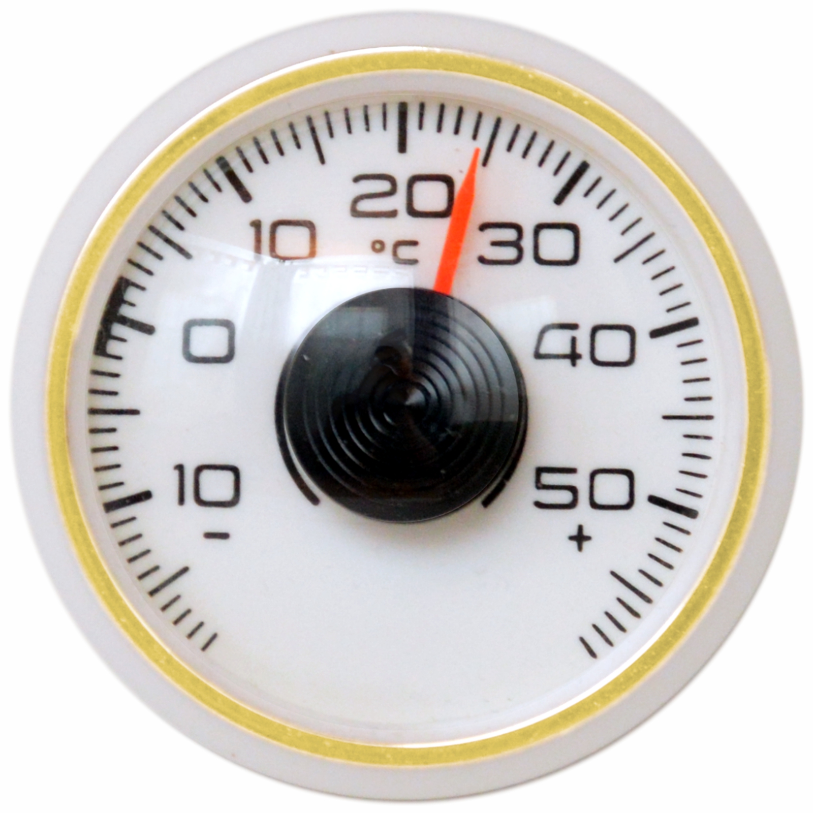 Bimetall Thermometer 4,6 cm selbstklebend justierbar