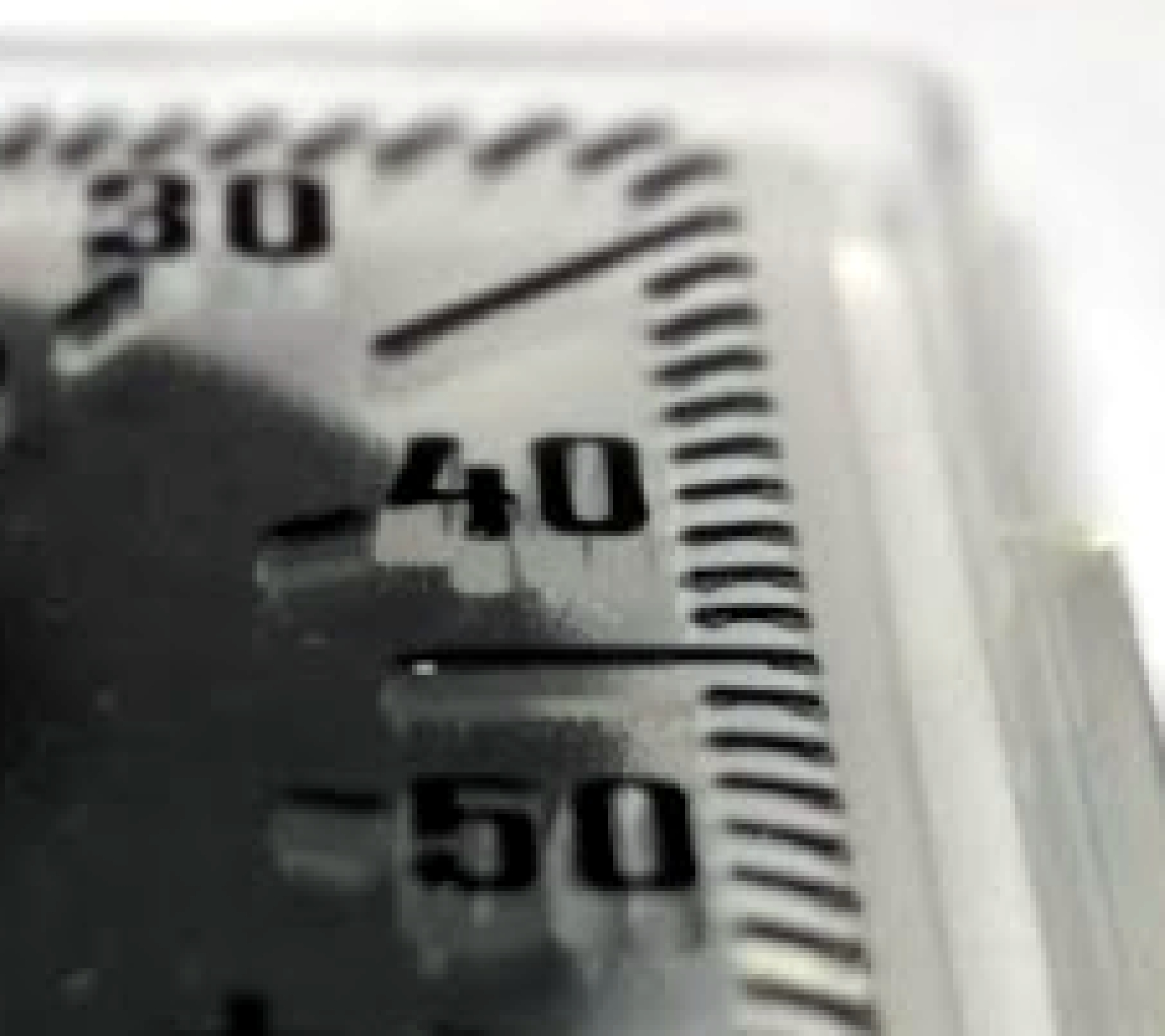 Bimetall Relief Thermometer transparent 5 cm selbstklebend