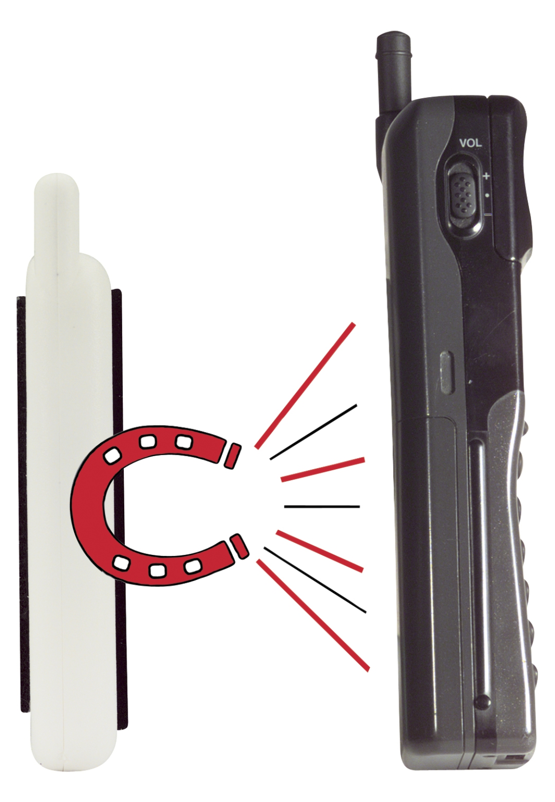 Handy Magnet (weiß)