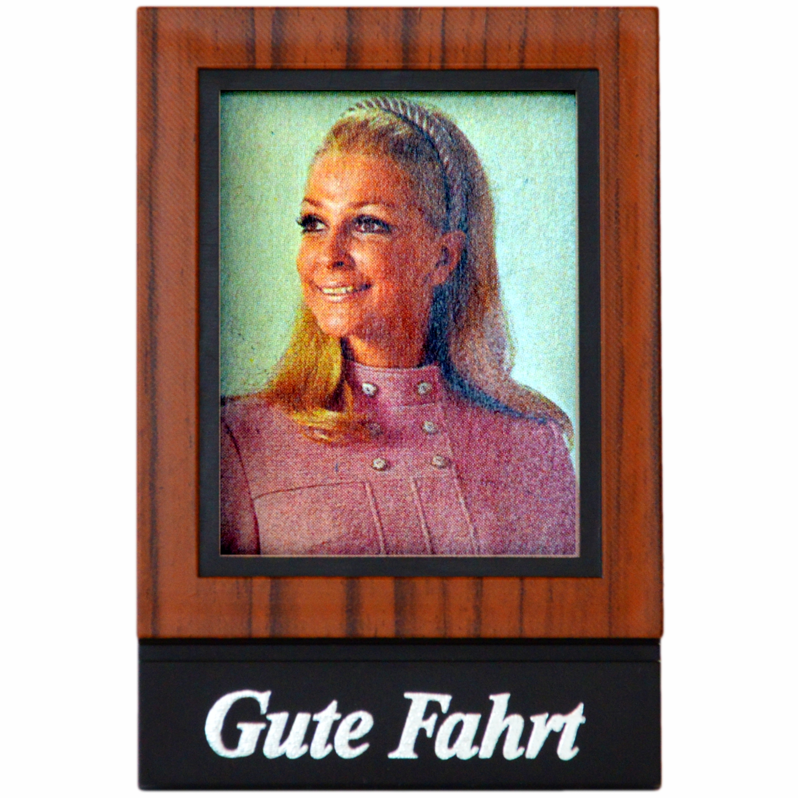 Fotorahmen Gute Fahrt Bilderrahmen 6 x 4 cm mit Magnet