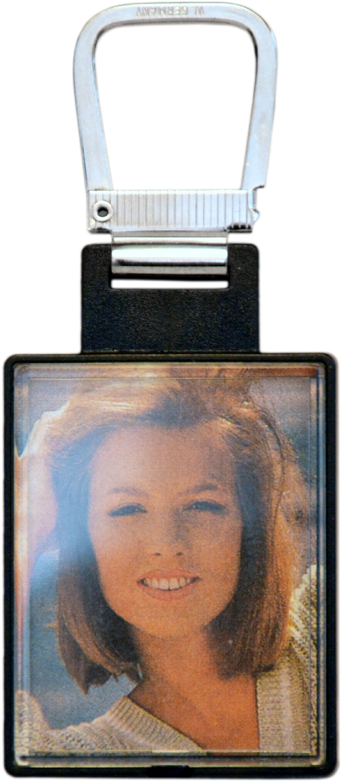 Bild Foto Doppel Schlüsselanhänger Fotorahmen Passbild Anhänger