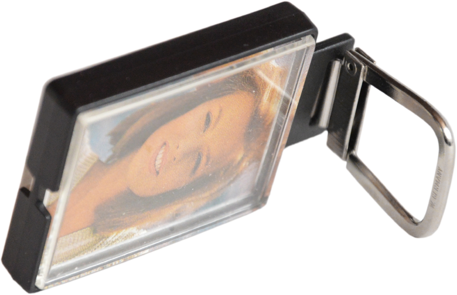 Bild Foto Doppel Schlüsselanhänger Fotorahmen Passbild Anhänger