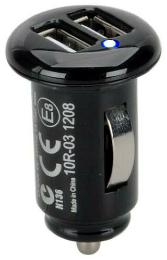 Auto Doppel USB Adapter Ladegerät 2,1A Zigarettenanzünder 10 - 18 Volt