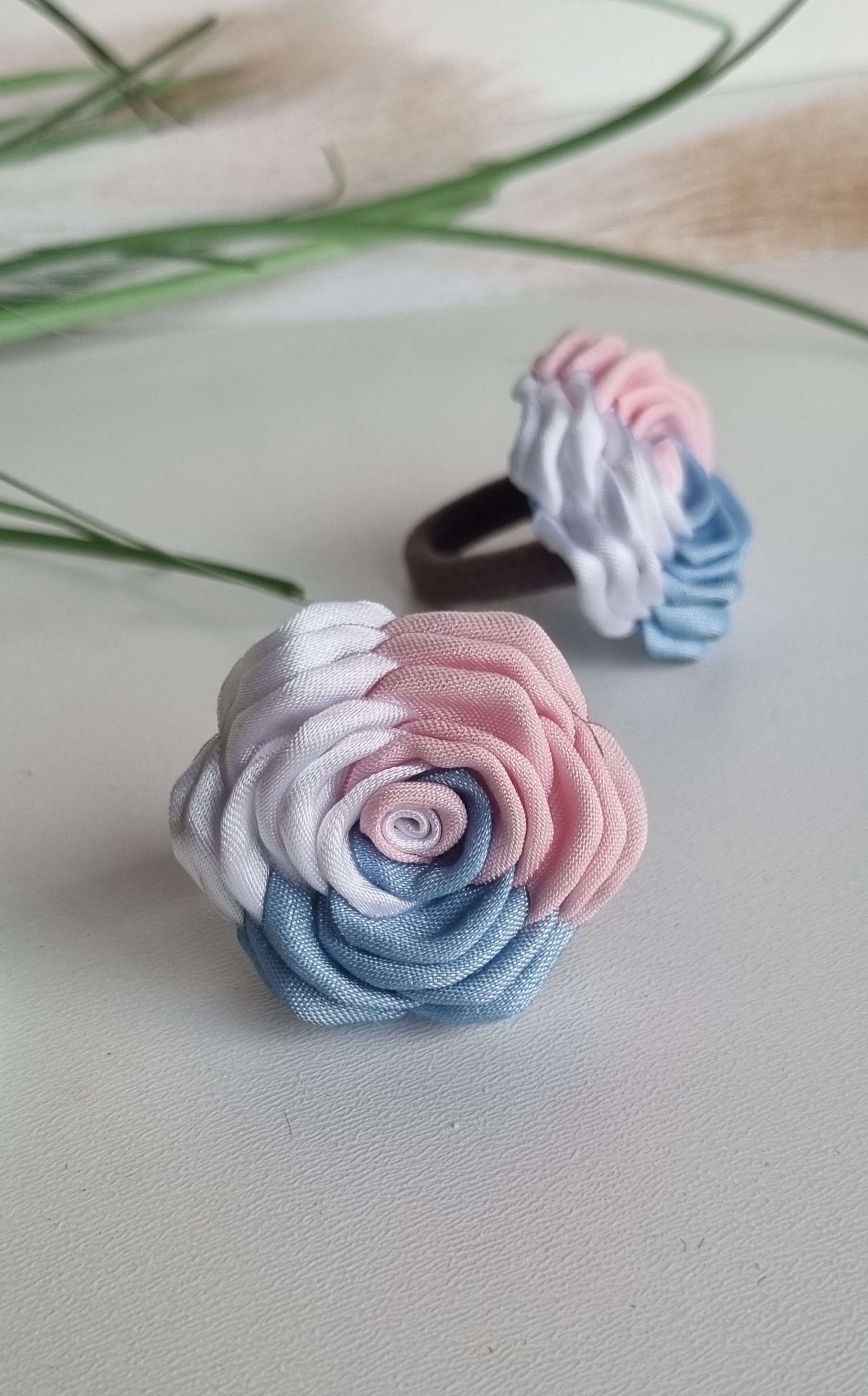 Plaukų gumutė rožytė / Nr.004