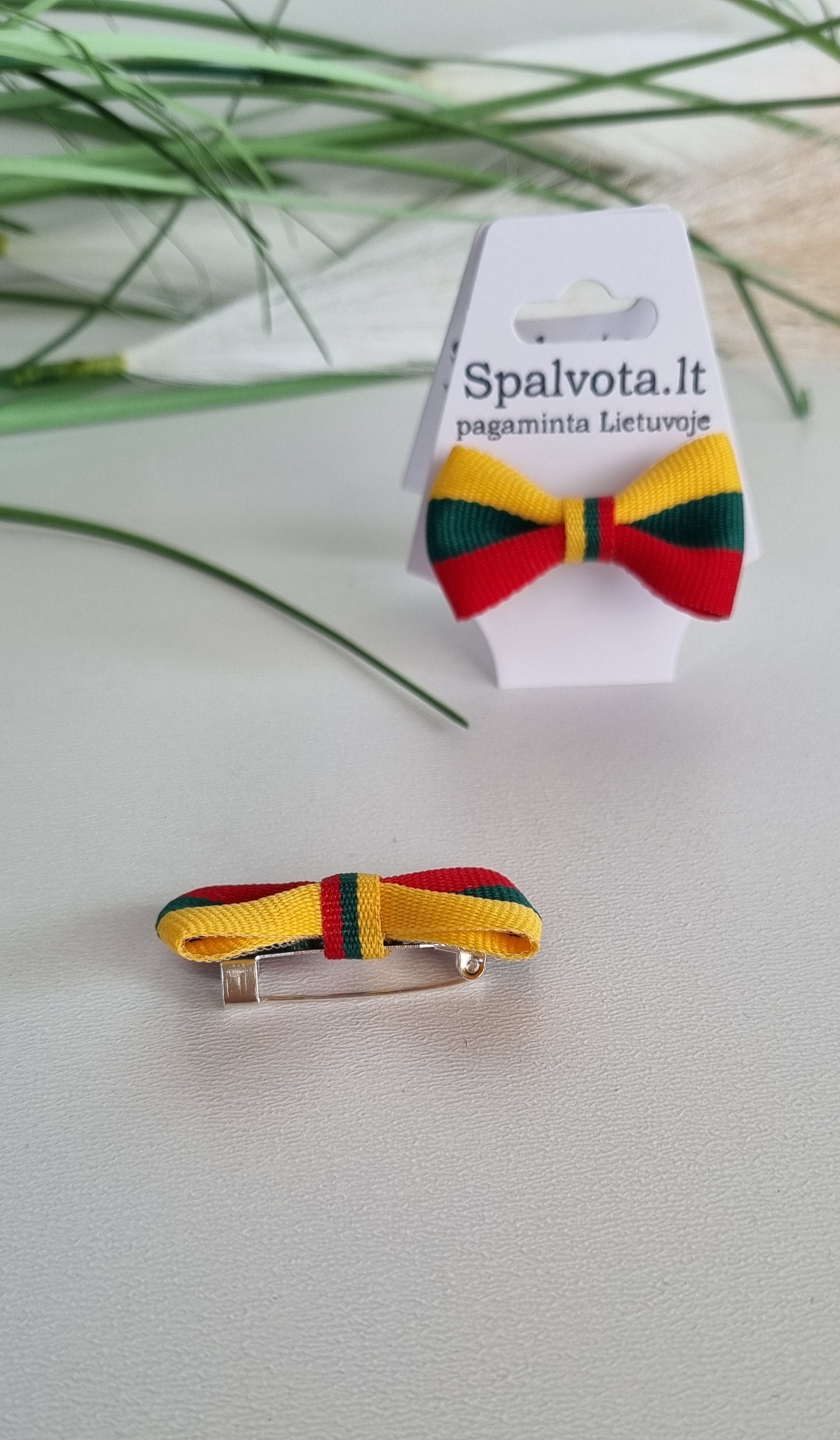 Drabužio sagė LT mažas kaspinėlis