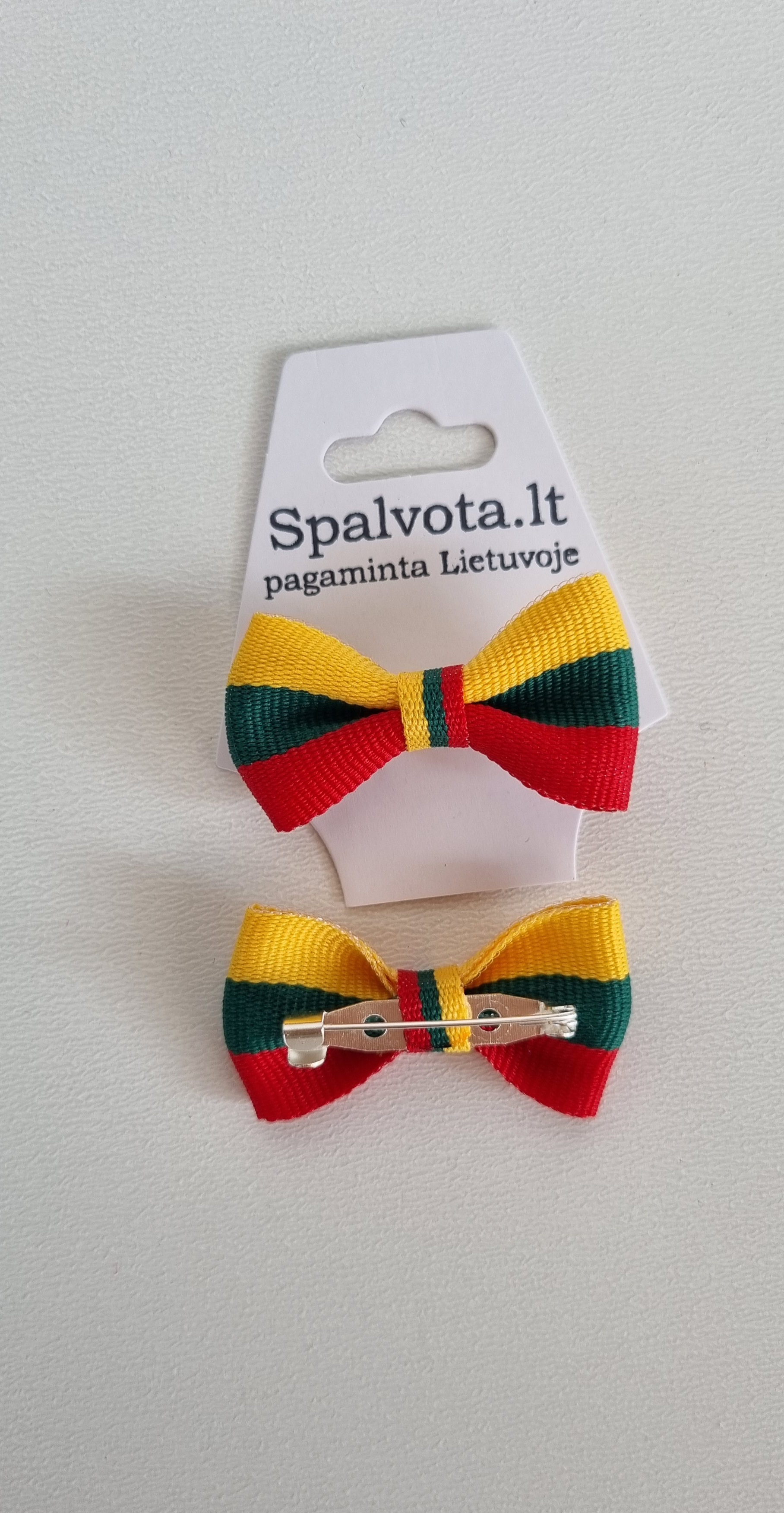 Drabužio sagė LT mažas kaspinėlis