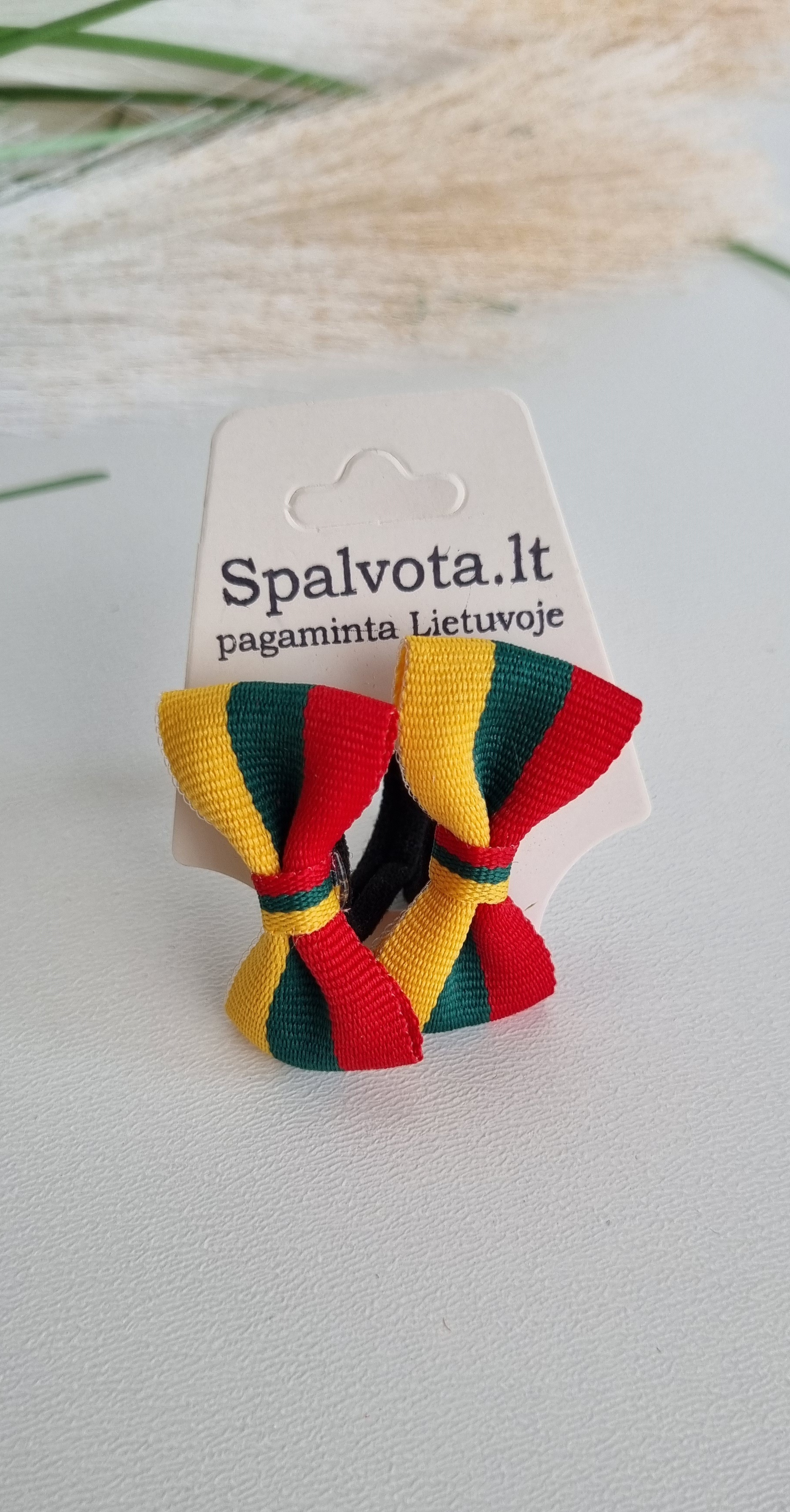 Plaukų gumutės maži kaspinėliai / Nr. 001