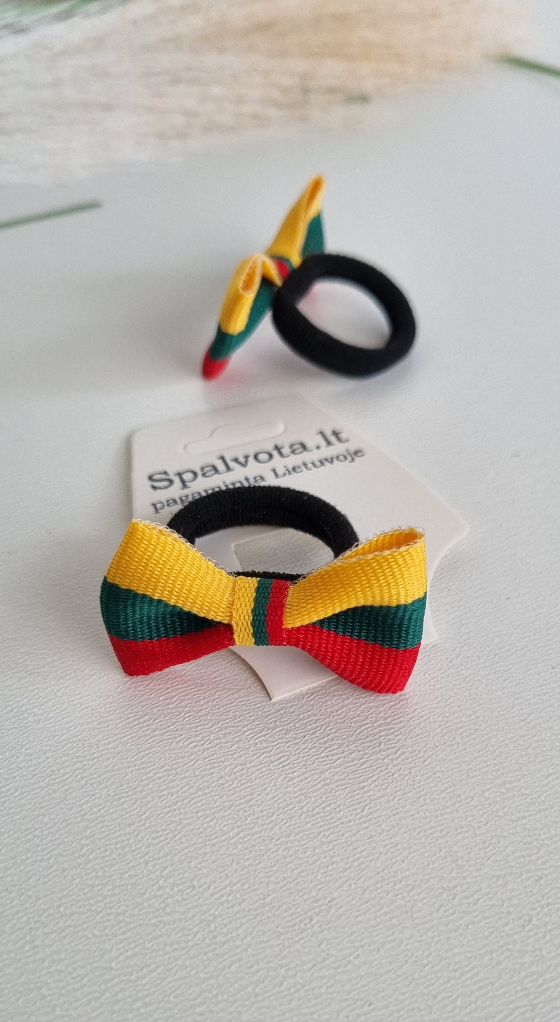 Plaukų gumutės maži kaspinėliai / Nr. 001