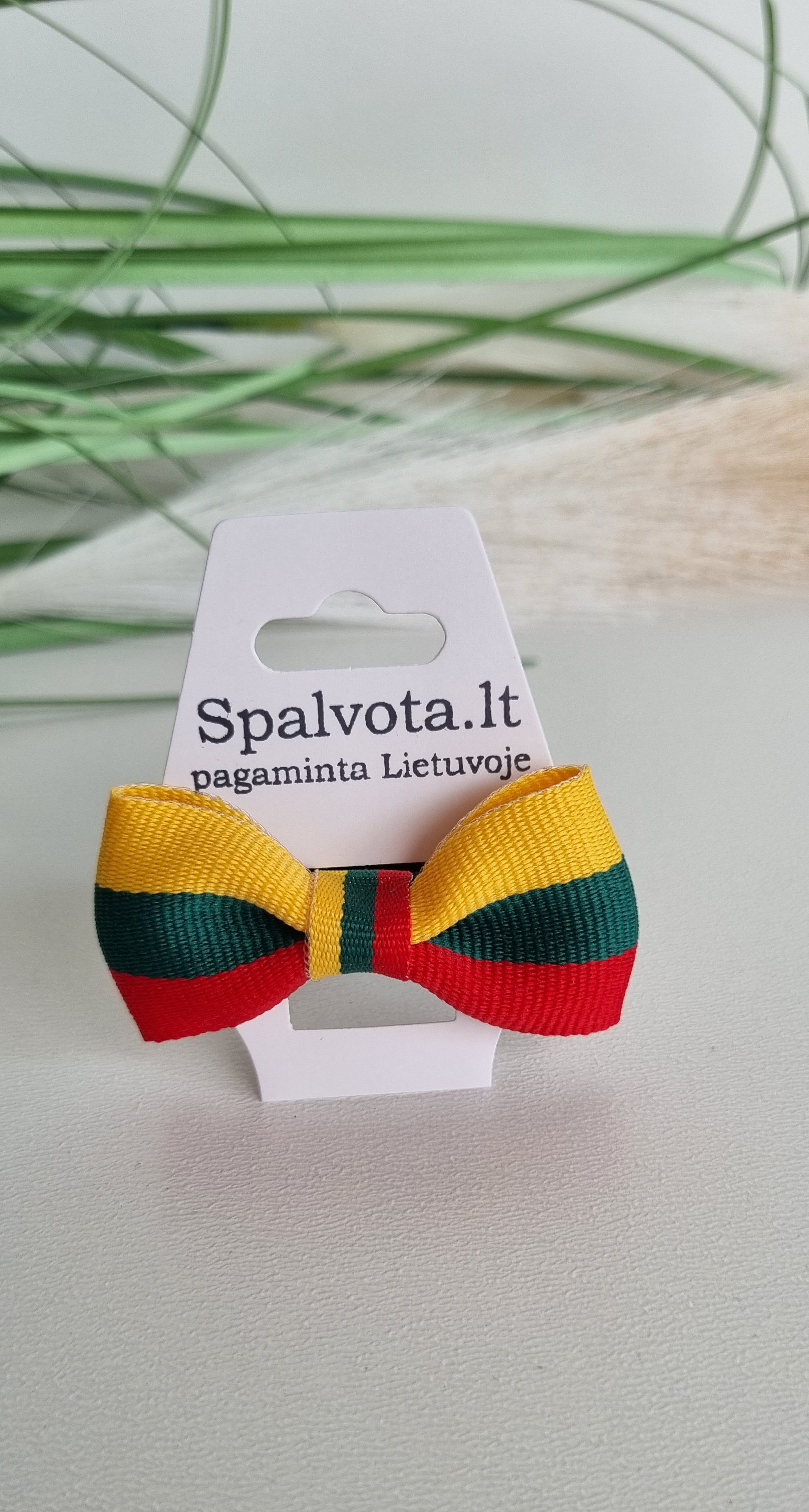 Plaukų segtukas LT kaspinėlis