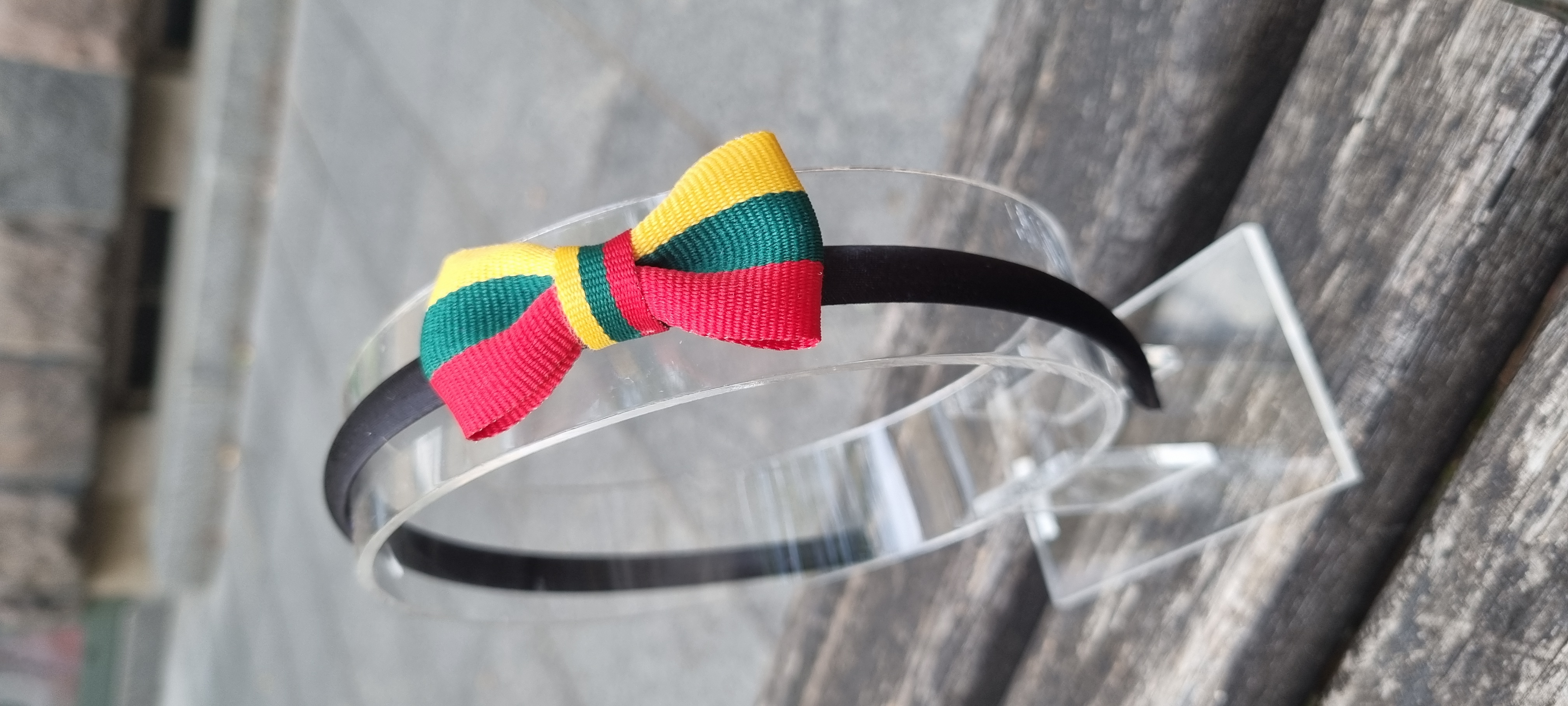 Plaukų lankelis su kaspinėliu LT