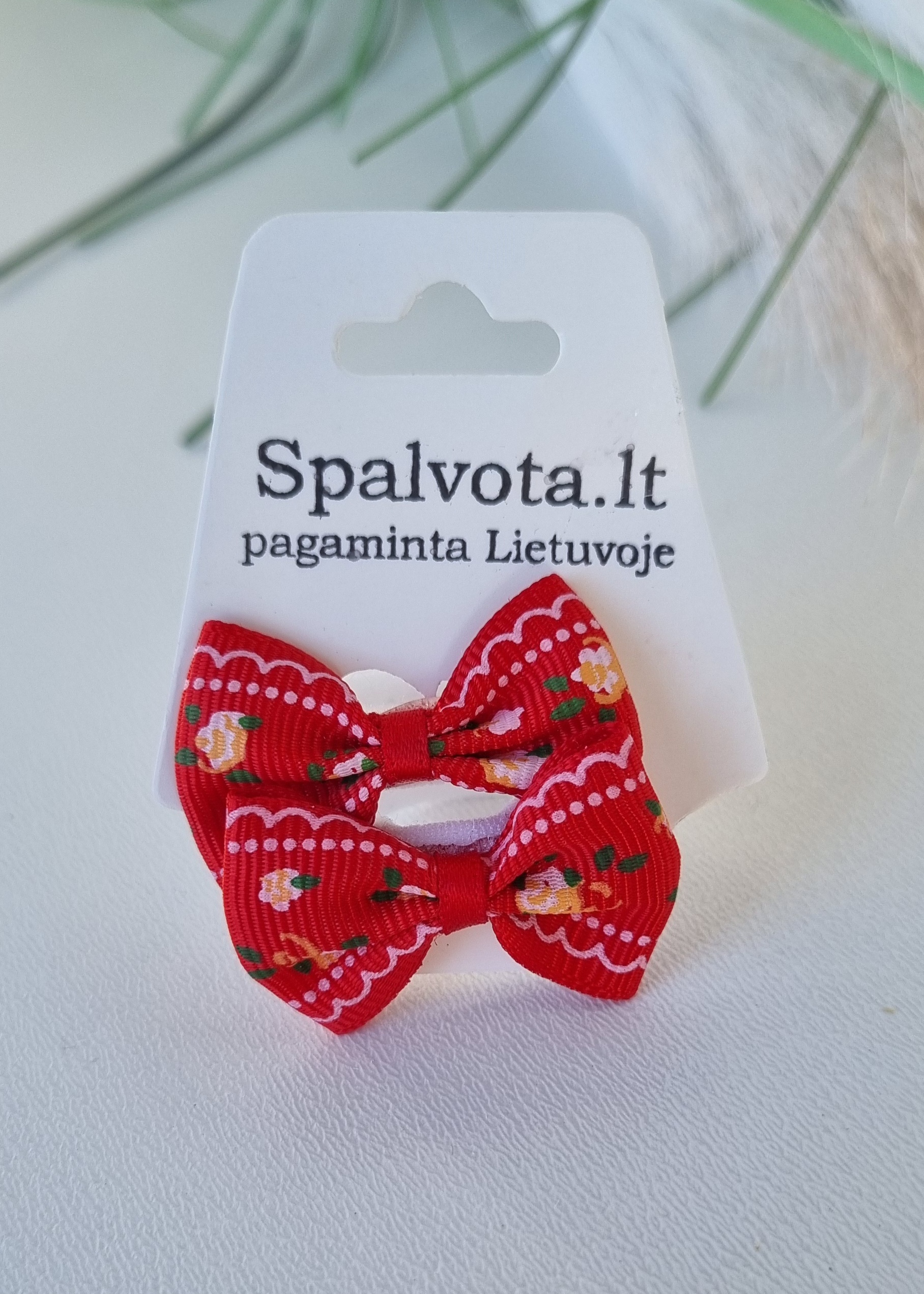 Plaukų gumutės maži kaspinėliai / Nr. 004