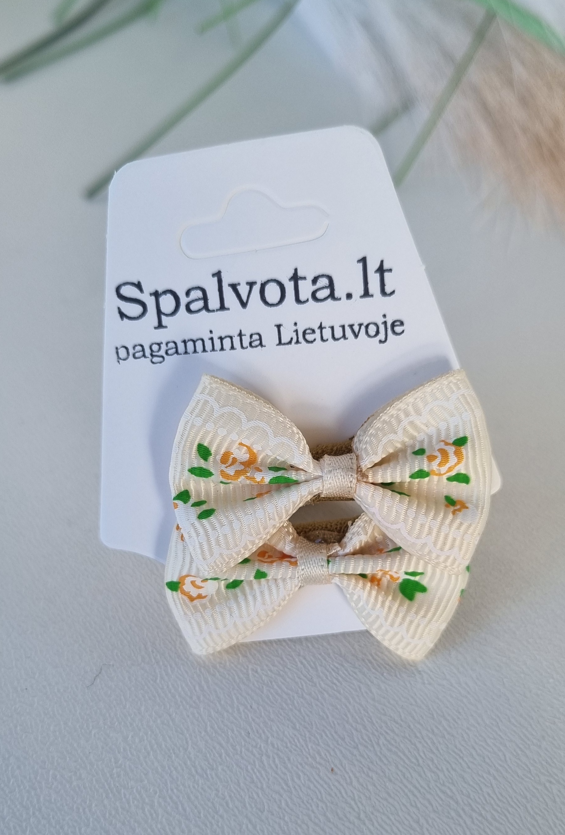 Plaukų gumutės maži kaspinėliai / Nr. 007