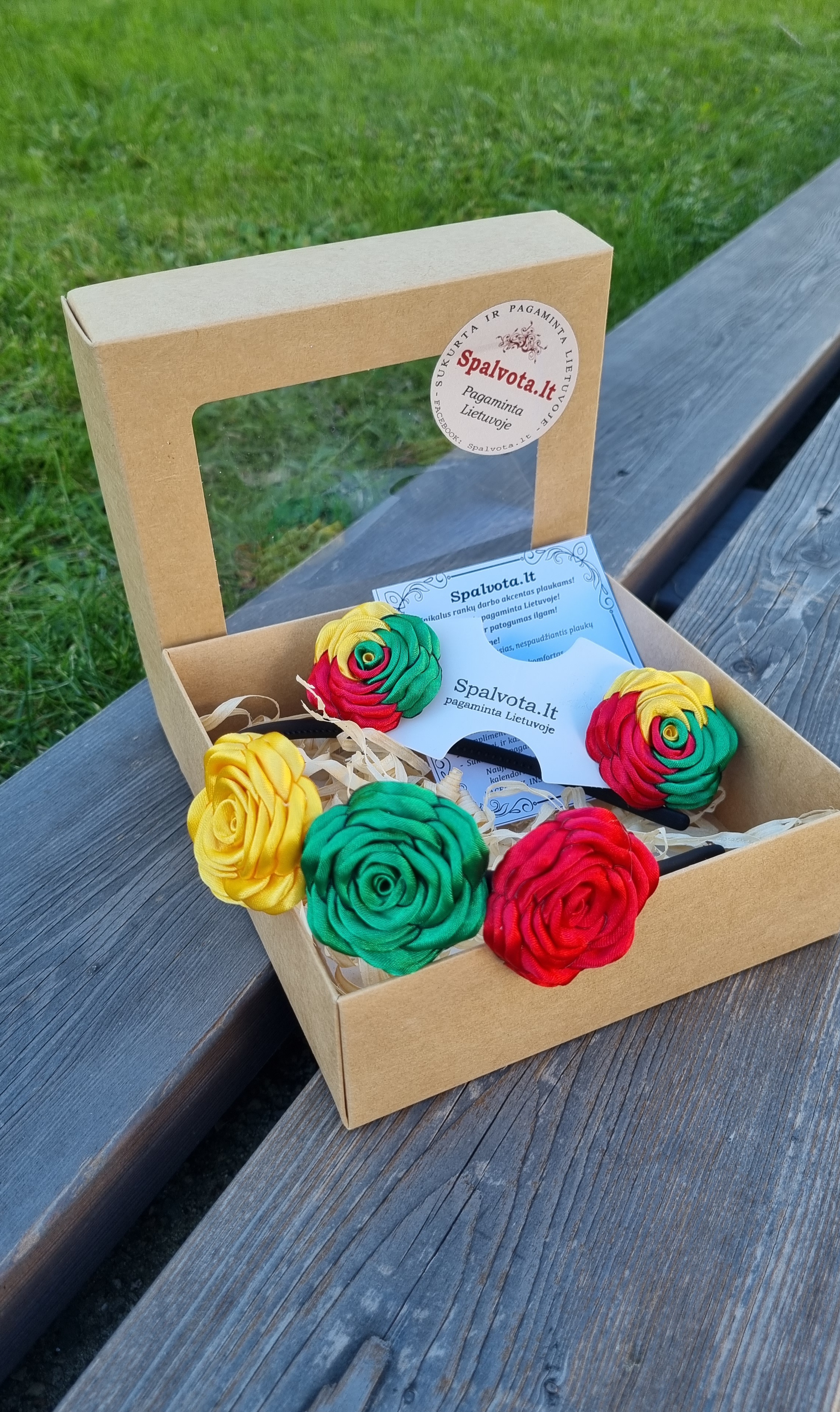 Rinkinys lankelis su gumutėmis / Nr.002