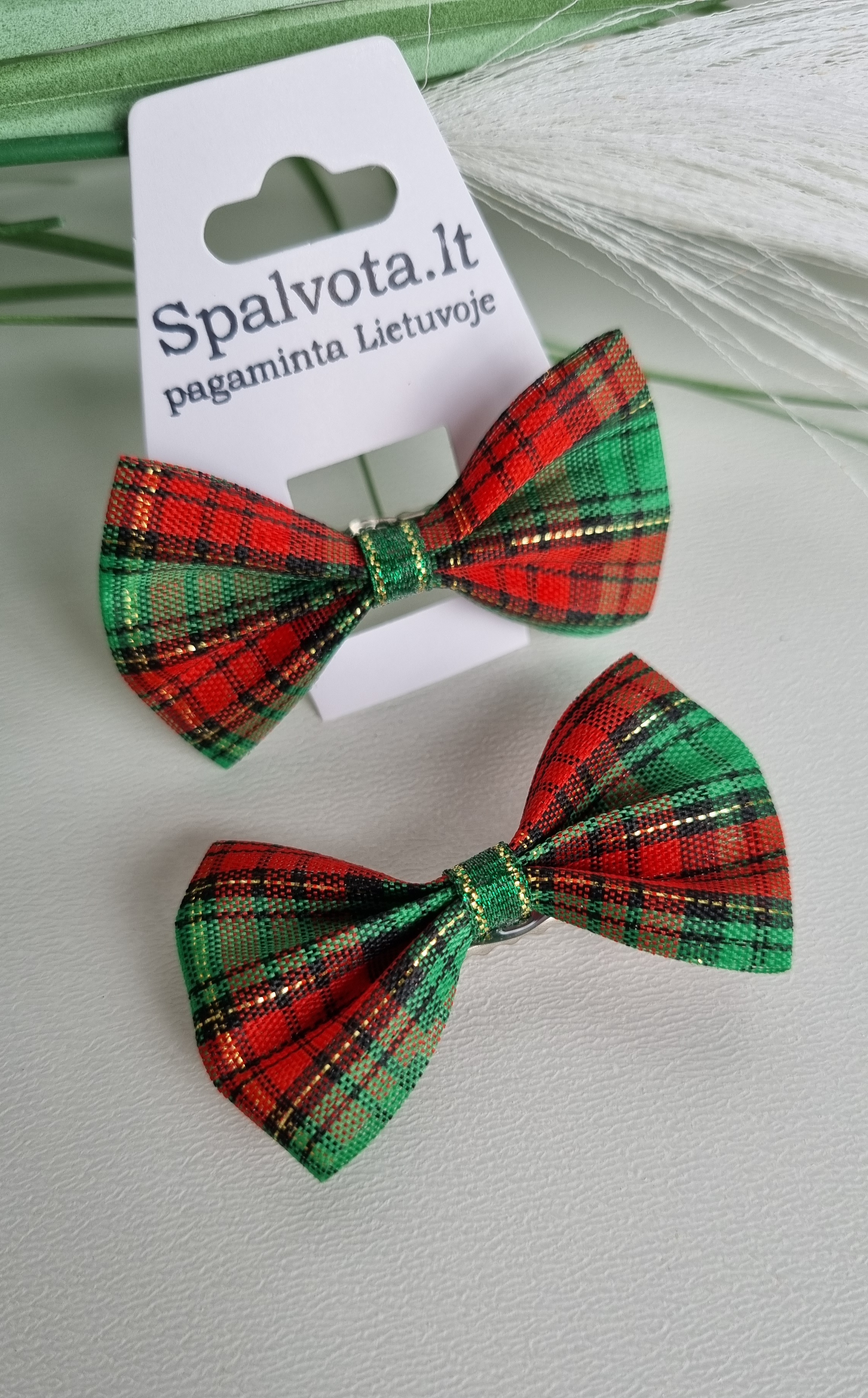 Plaukų segtukai kaspinėliai / Nr. 001
