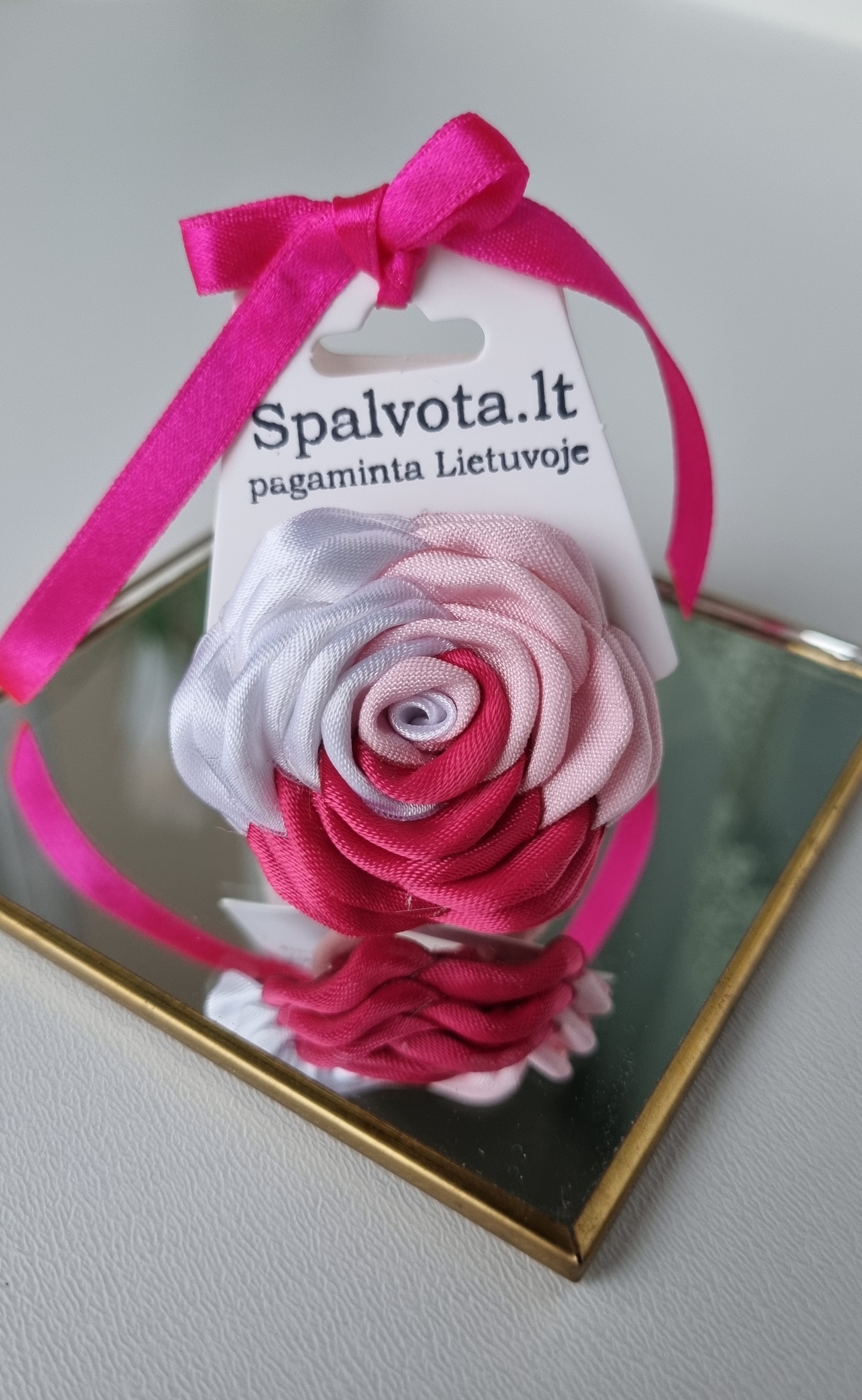 Plaukų gumutės rožytės / Nr.020