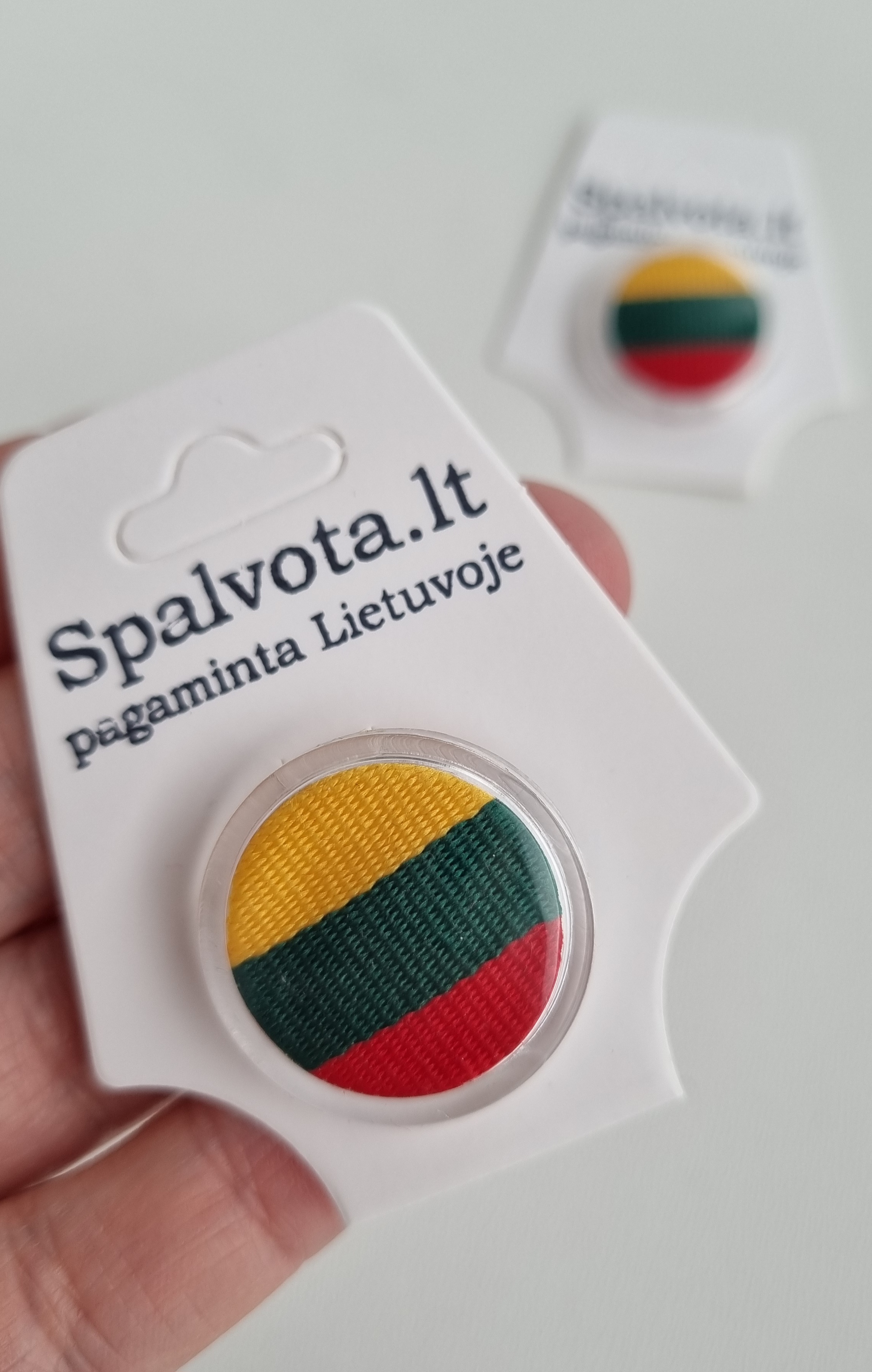 Drabužio sagė apvali LT maža