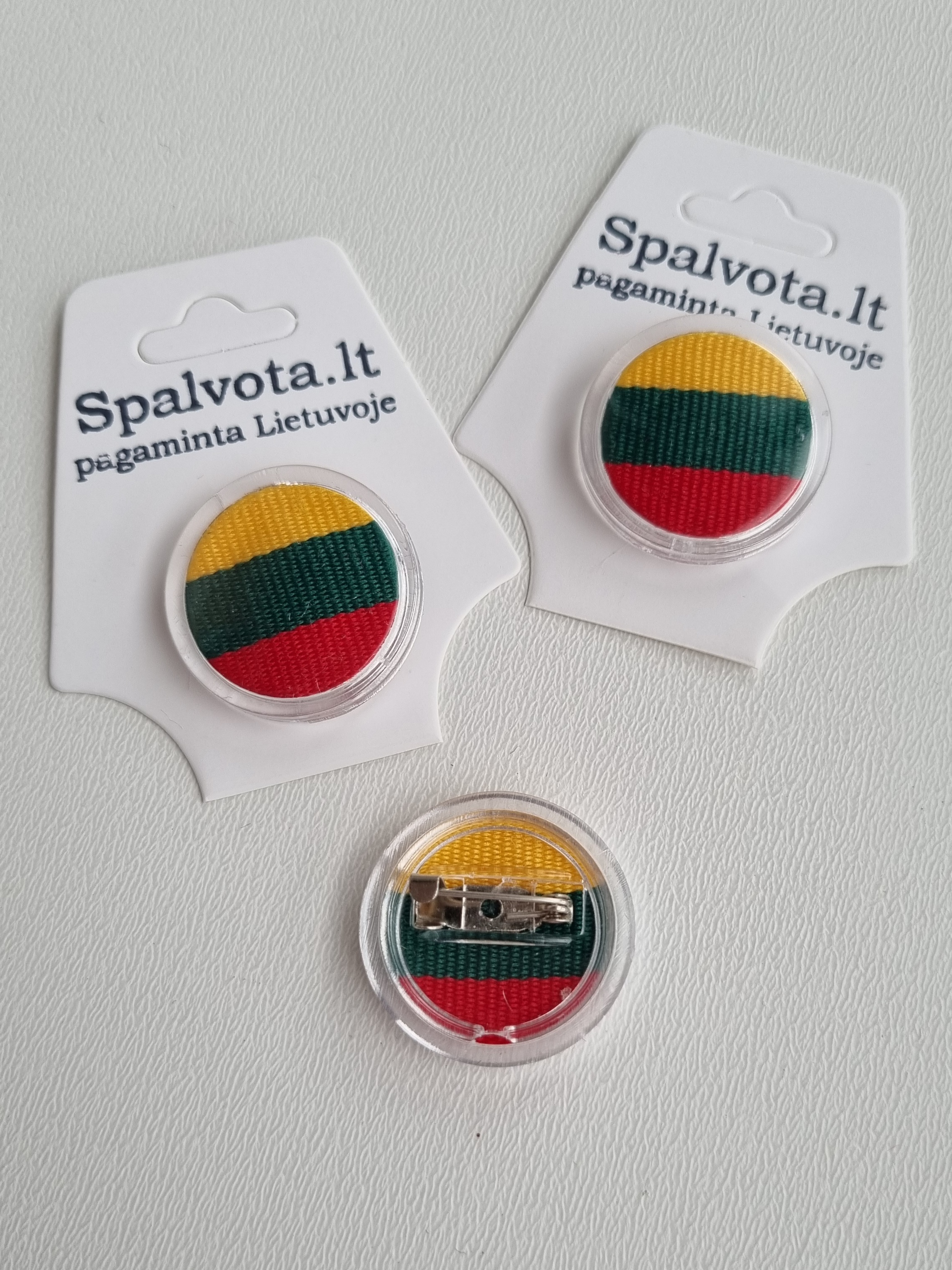 Drabužio sagė apvali LT maža