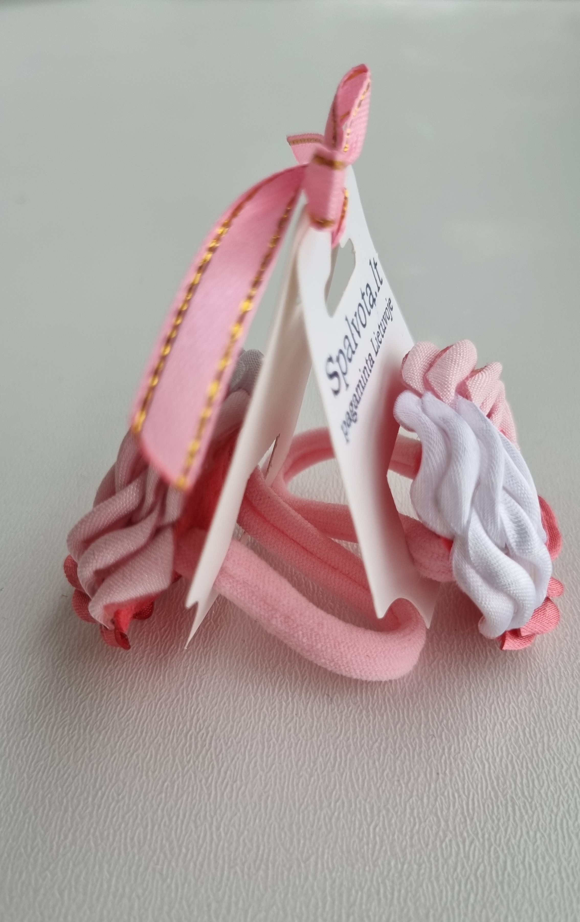 Plaukų gumutės rožytės / Nr.024