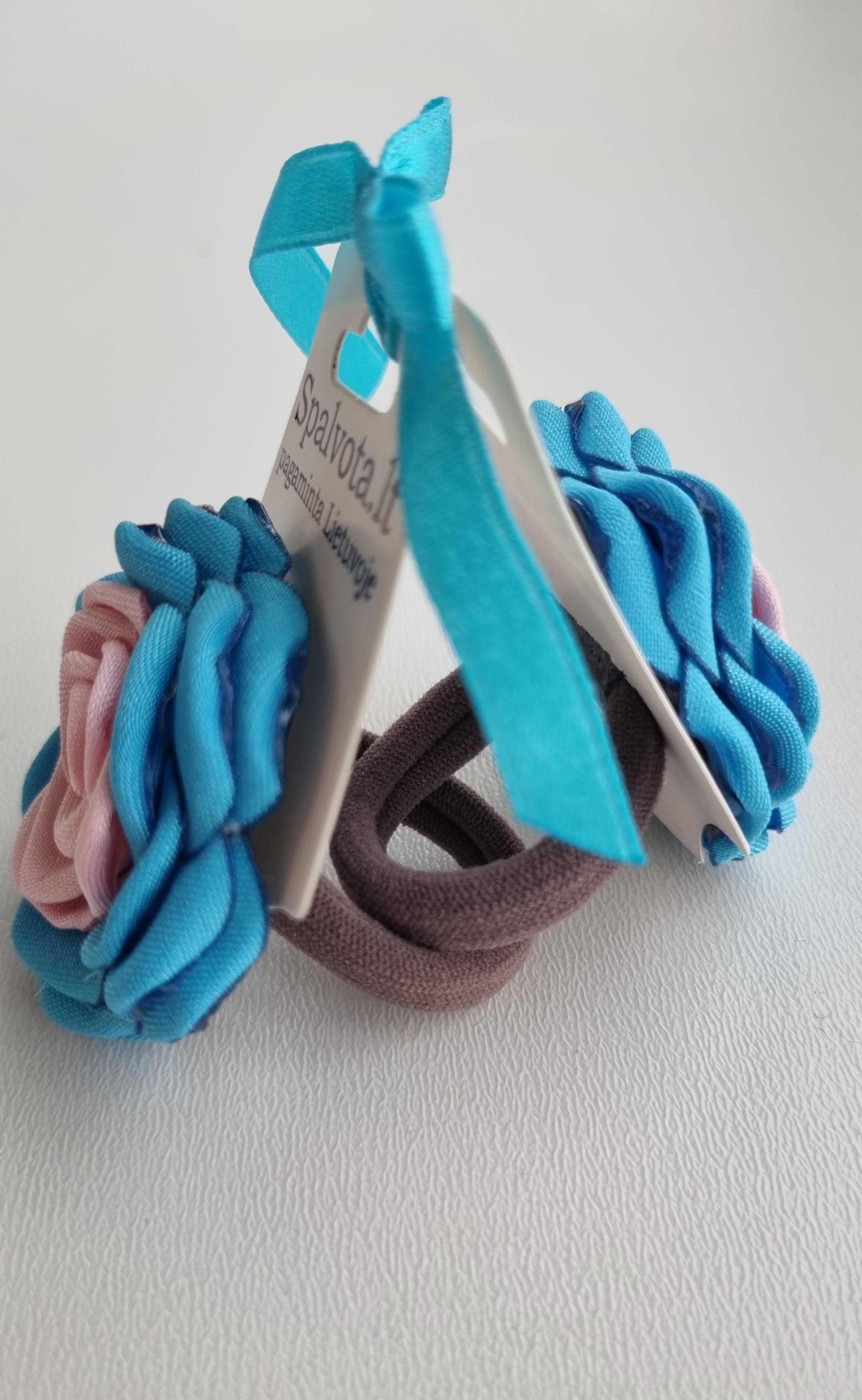 Plaukų gumutės rožytės / Nr.036