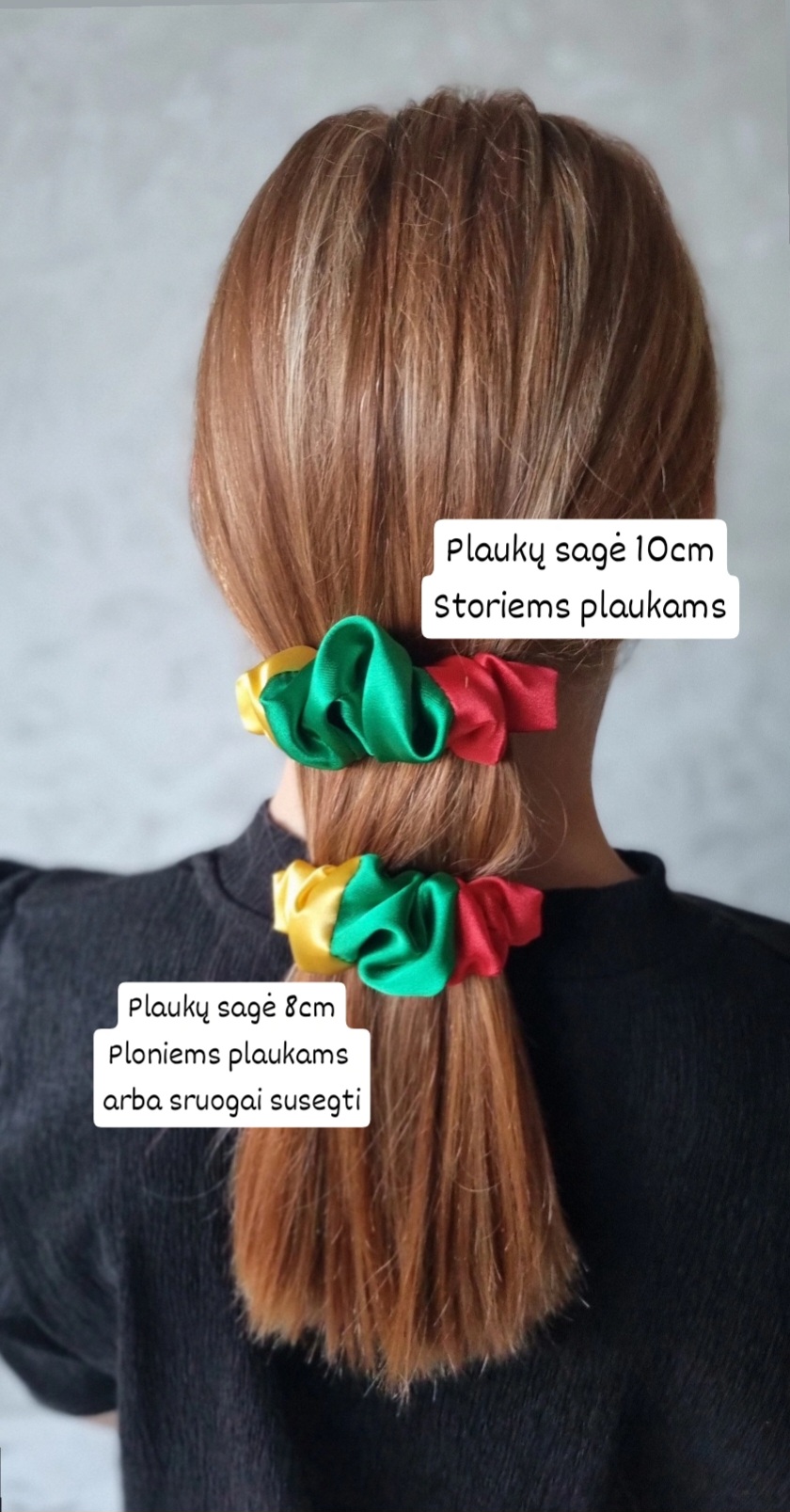 Plaukų segtukas 8 cm / Nr.001