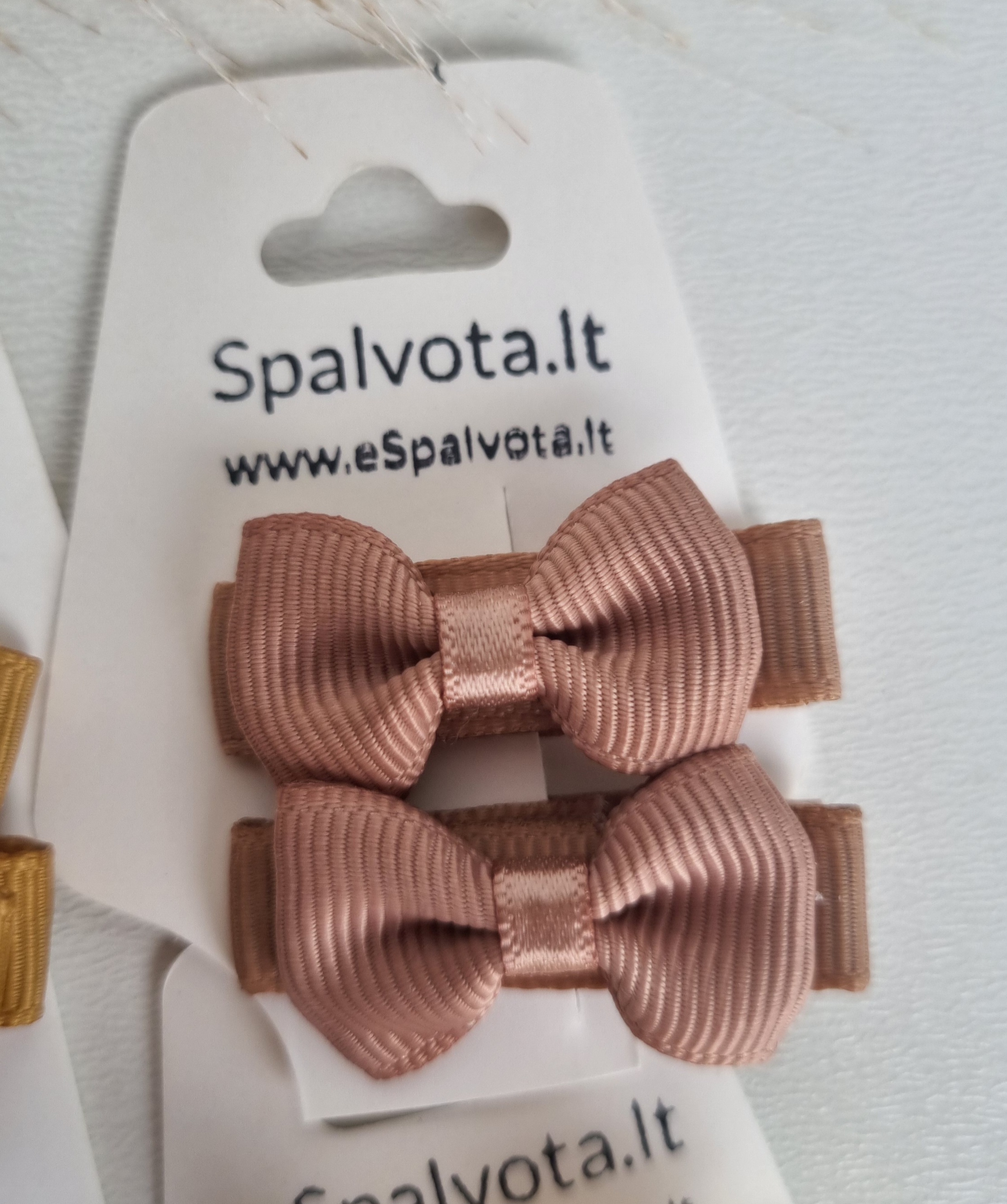 Plaukų segtukai MINI kaspinėliai 14