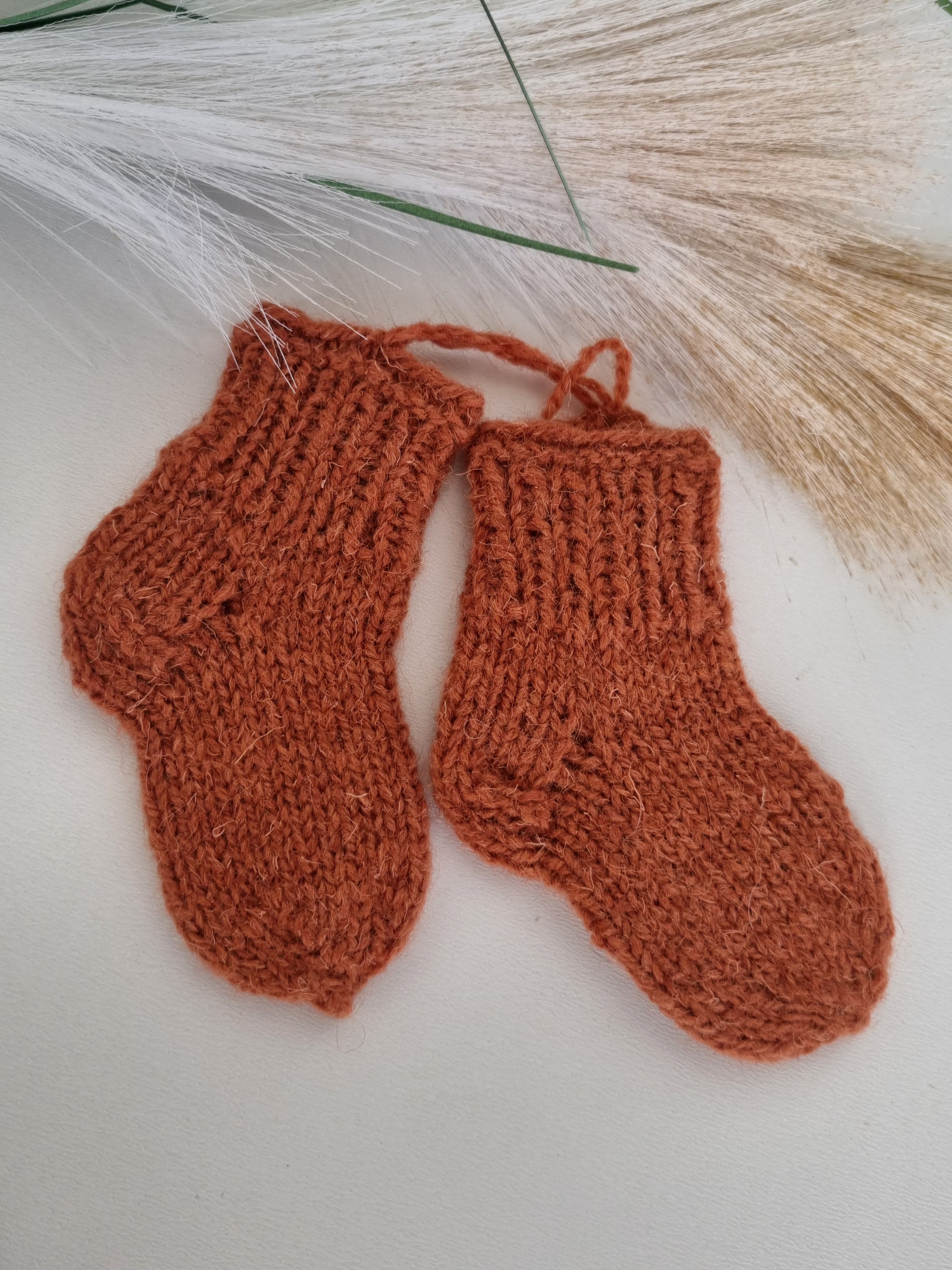 Vilnonės kojinės kūdikiams Rudenėlis