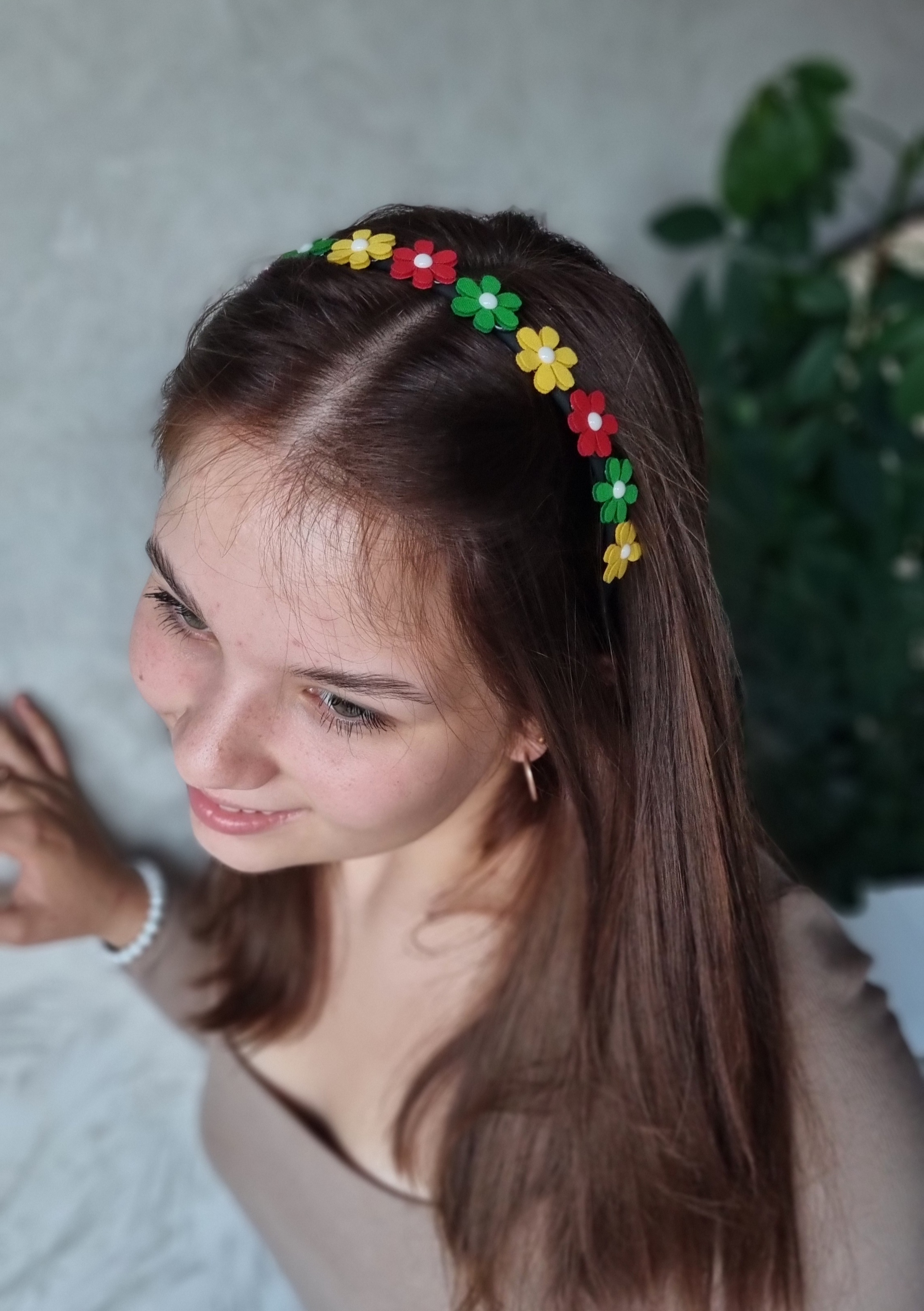 Lankelis su mažomis gėlytėmis / Nr.001