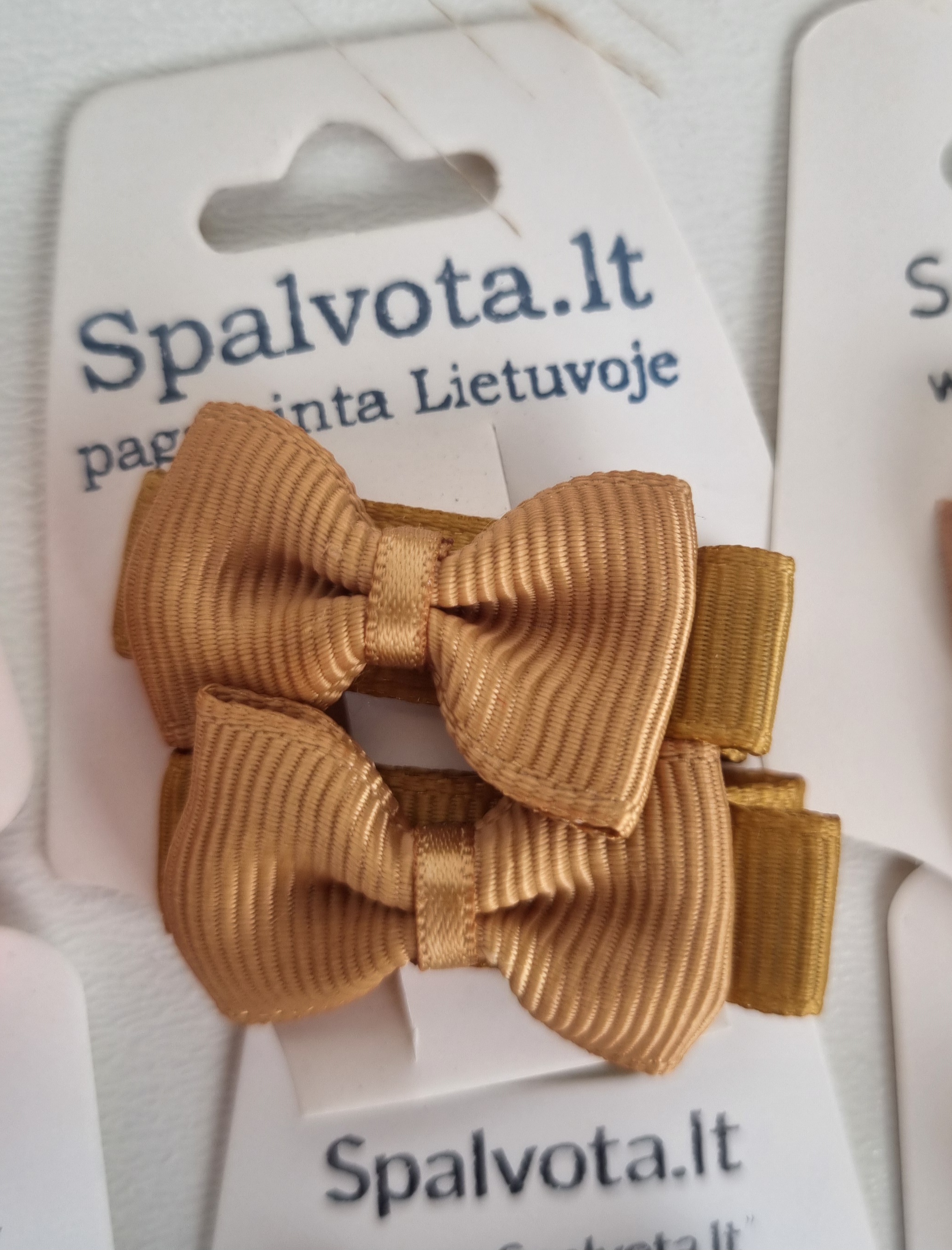 Plaukų segtukai MINI kaspinėliai 14