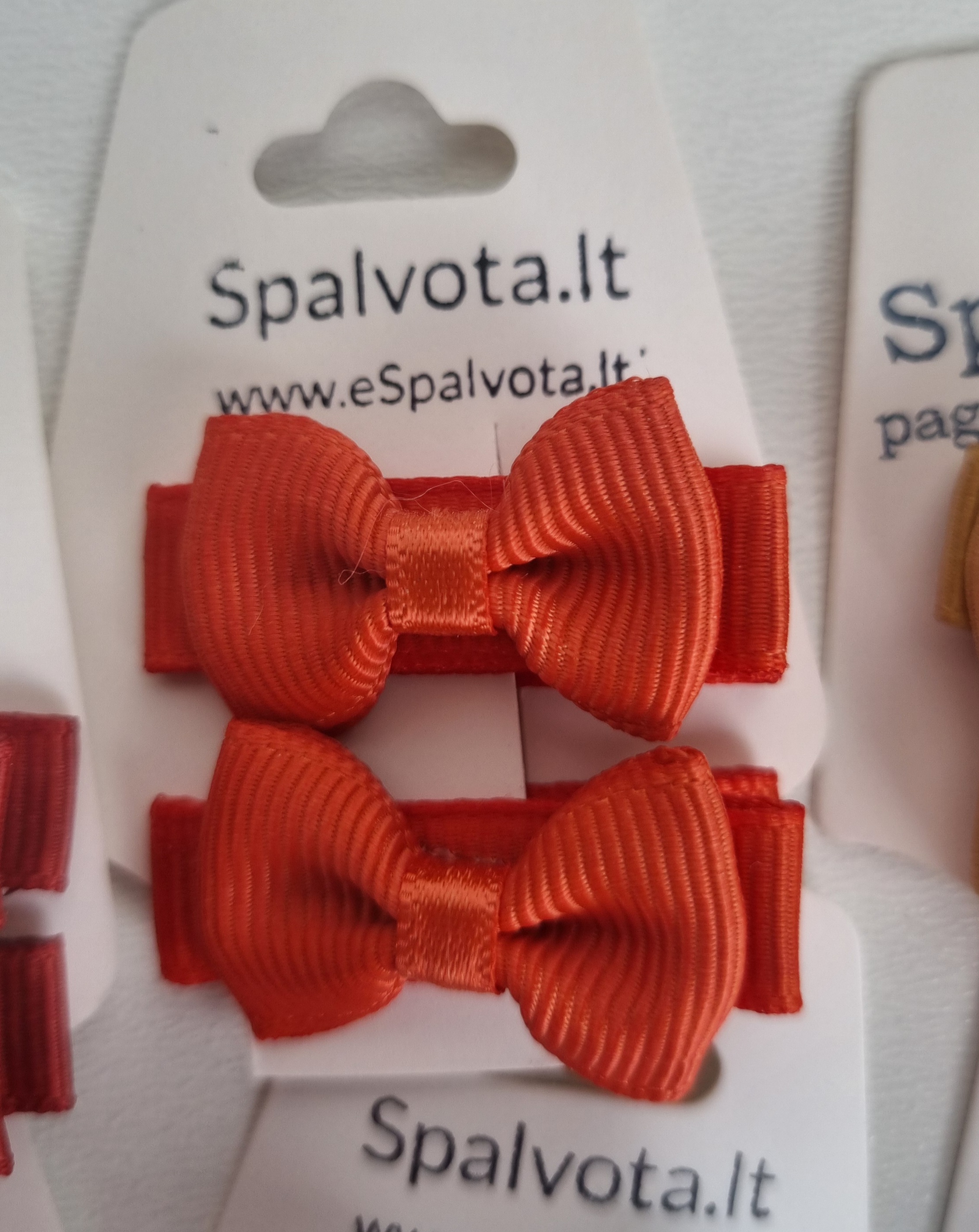 Plaukų segtukai MINI kaspinėliai 14