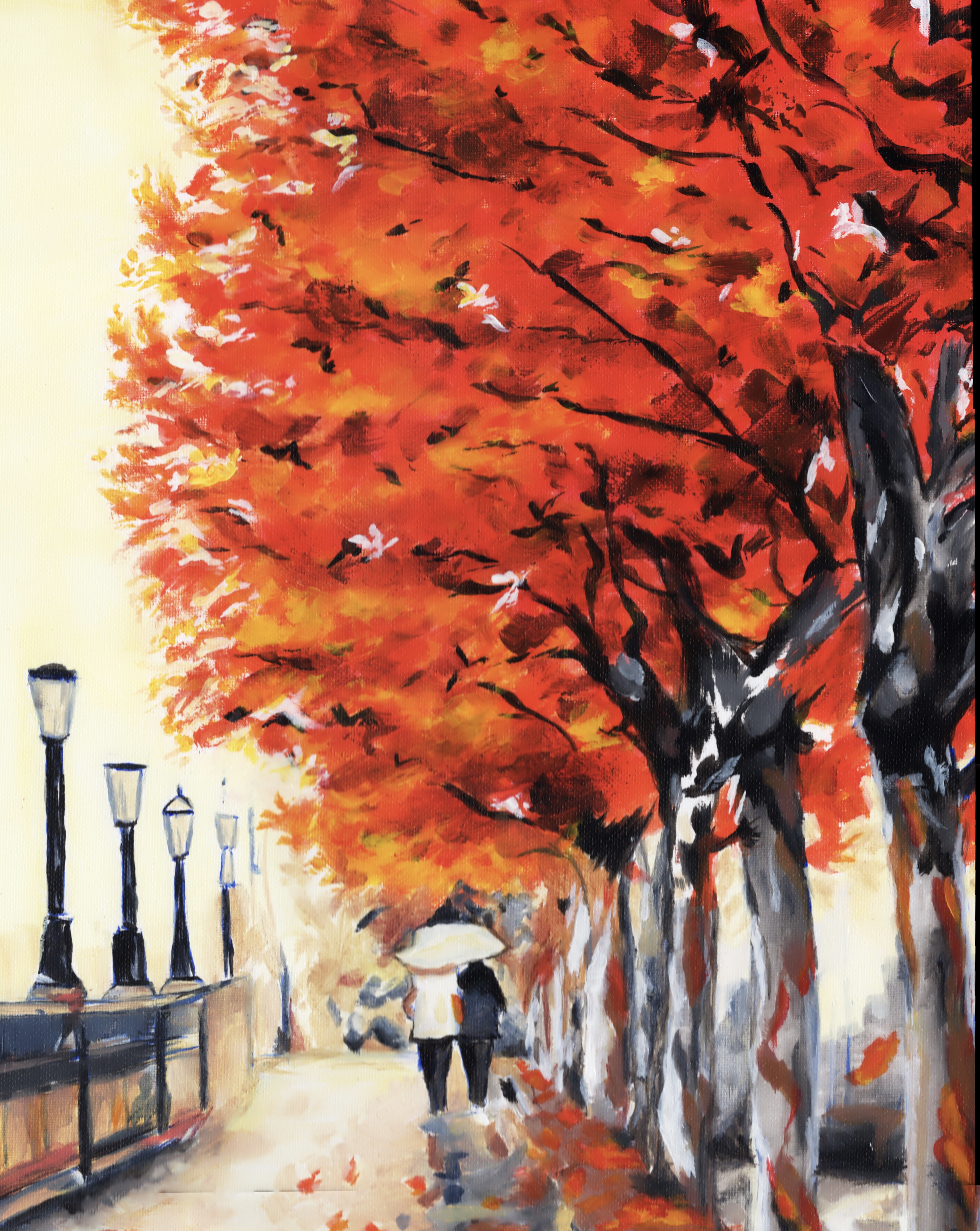 Under the Amber Canopy