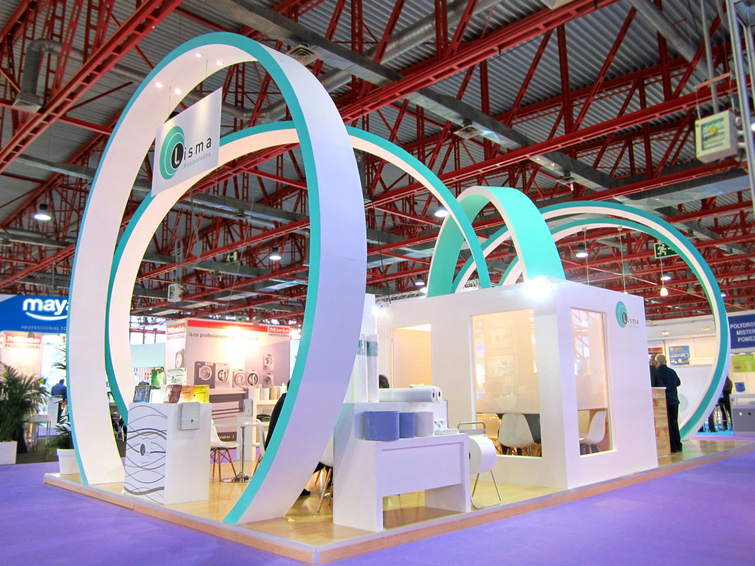 Stand de exposición para ferias comerciales