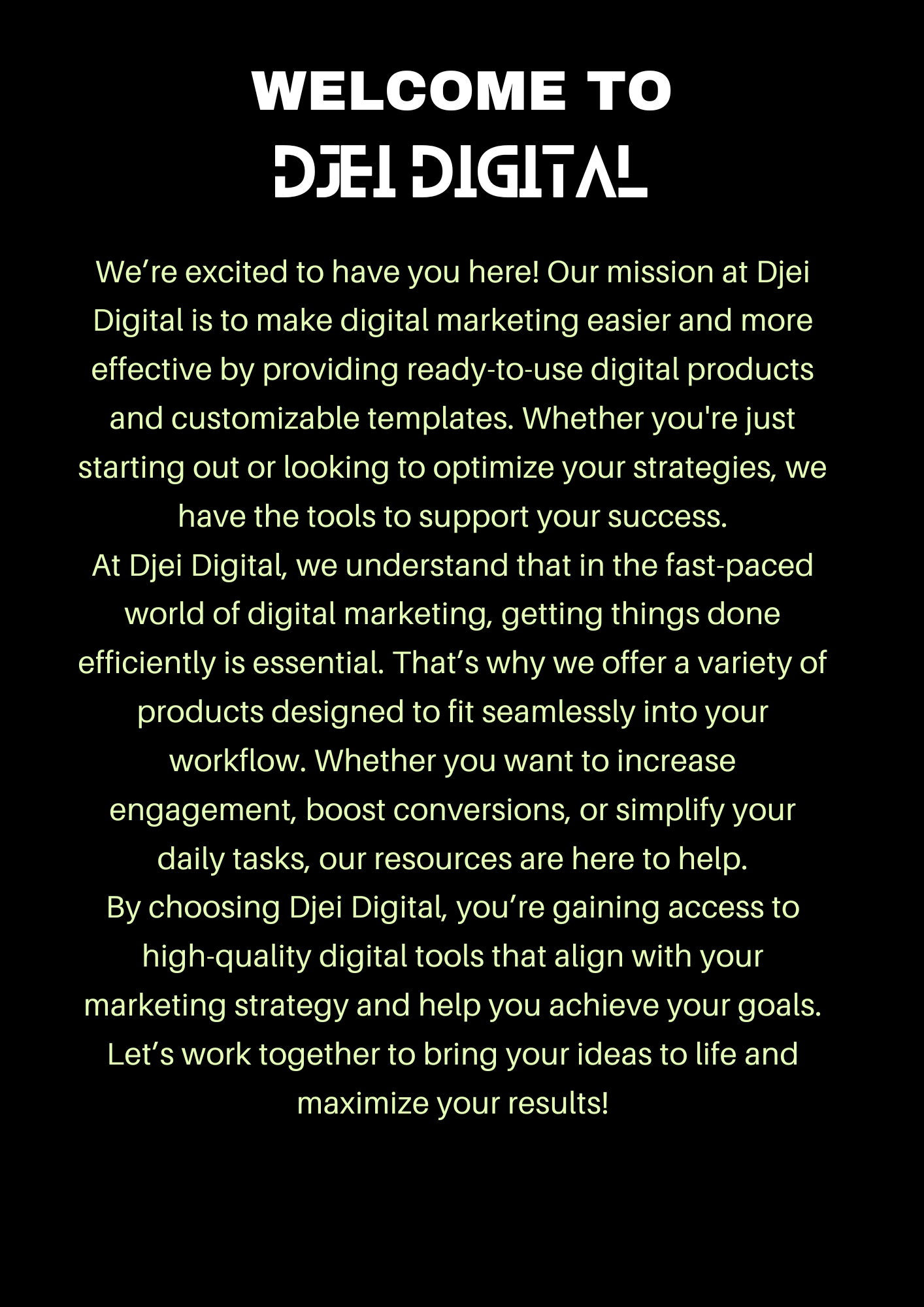 Digital Marketing Starter Kit 