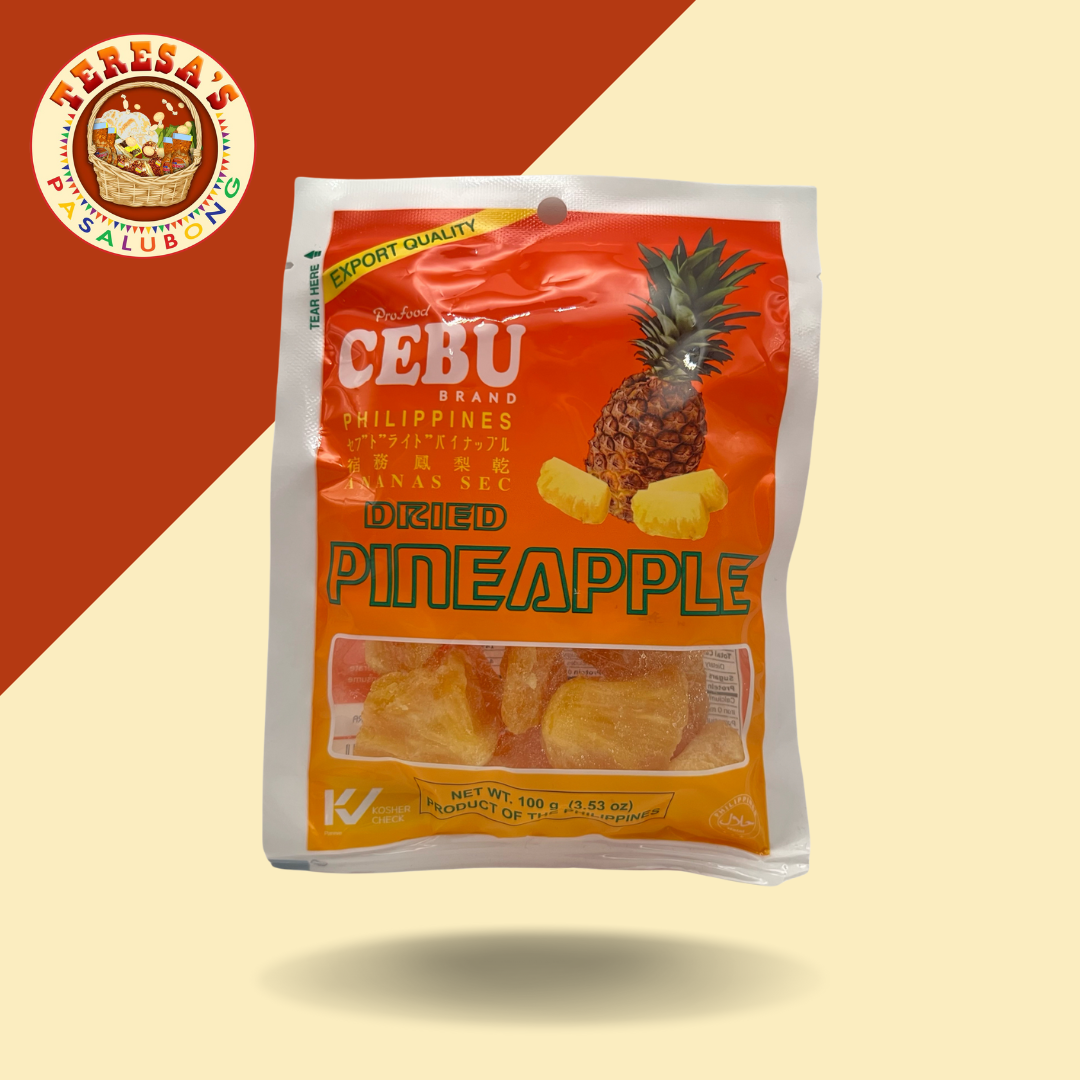 Cebu Brand Dried Pineapple 100g